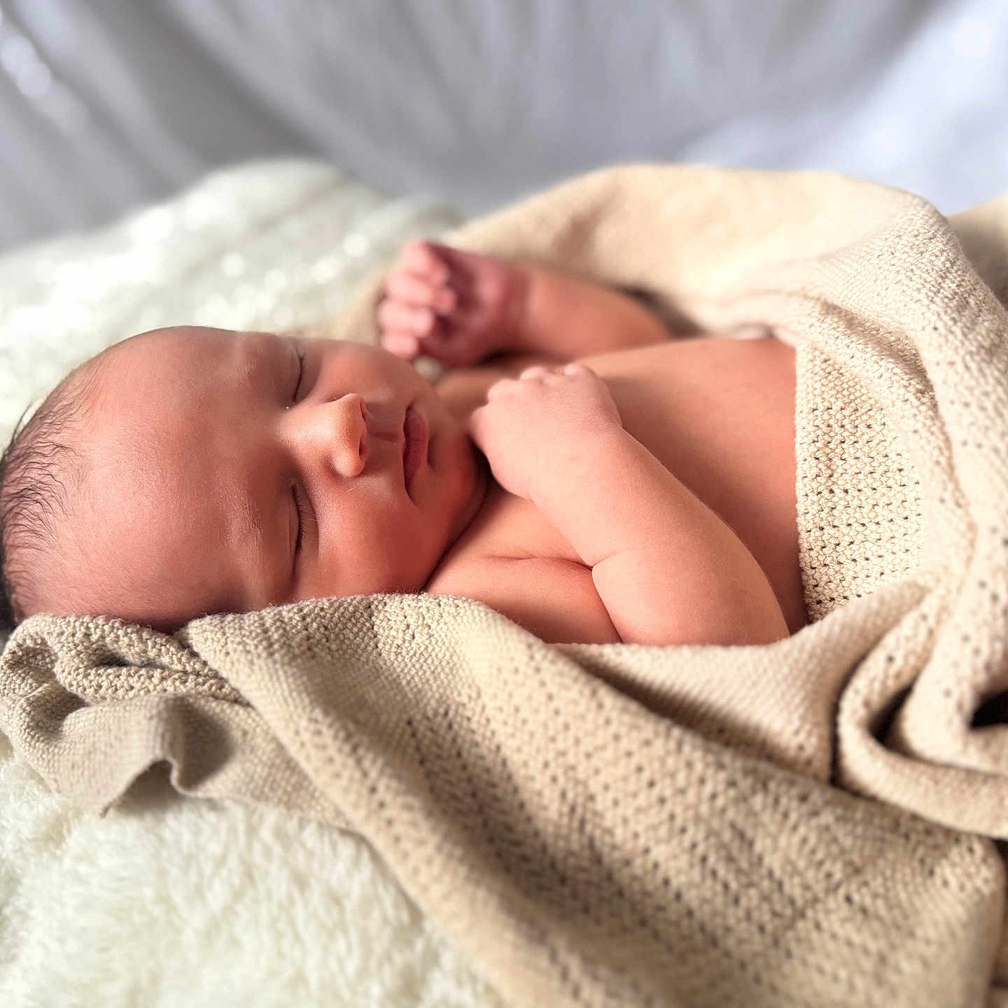 Maxson joined the competition — help win amazing prizes! baby, beige, blanket, child, closeup, comfort, cute, infant, knitted, newborn, peaceful, portrait, resting, skin, sleeping, soft, toddler, warm, wrapped, young