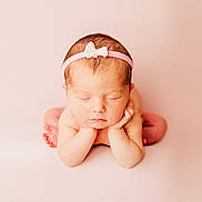 Kenlee is registered to the contest to win money with this photo: accessories, baby, bodypart, face, finger, frown, hand, happy, head, headband, newborn, person, photography, portrait, sad, sleeping, smile, wrist