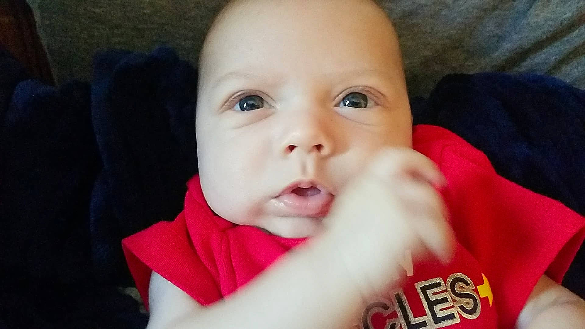 Nathan joined the competition — help win amazing prizes! boy, cheek, child, eye, finger, fun, girl, hand, happiness, infant, lip, mouth, nose, organ, person, product, skin, smile, toddler