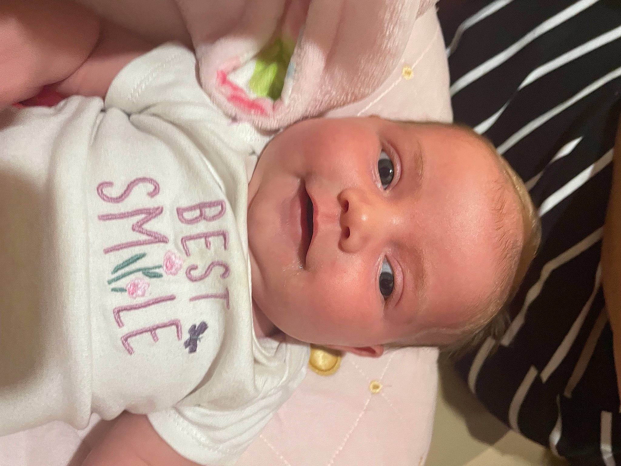 Georgia joined the competition — help win amazing prizes! arm, baby, baby_toddler_clothing, cheek, chin, clothing, eye, eyebrow, face, forehead, hand, happy, head, human_body, lip, mouth, nose, person, product, skin