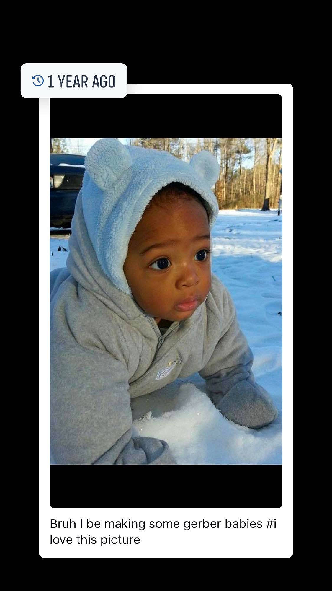 Cedric joined the competition — help win amazing prizes! art, baby, baby_toddler_clothing, beanie, cap, cheek, child, electronic_device, font, freezing, happy, knit_cap, output_device, person, photo_caption, product, rectangle, sleeve, snow, toddler