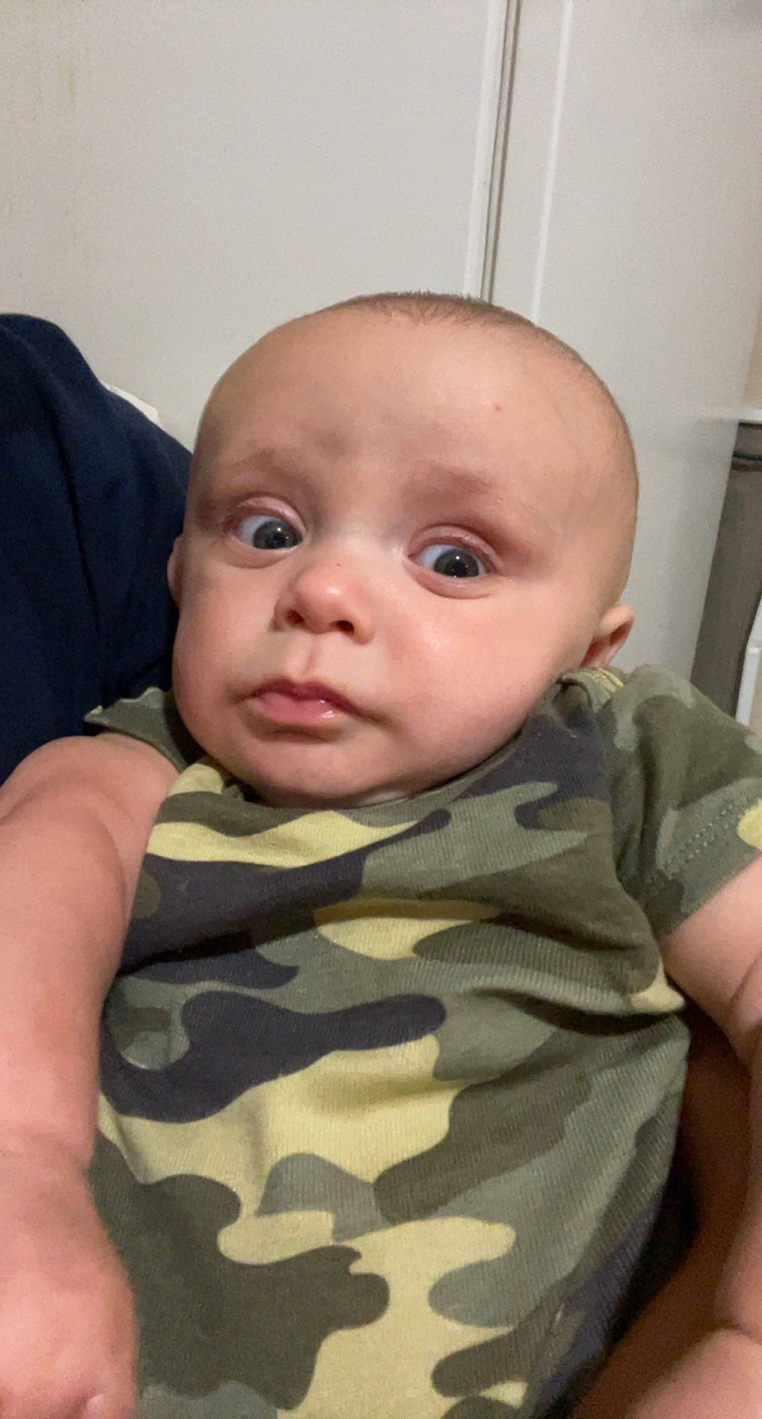 Brycen joined the competition — help win amazing prizes! baby, baby_toddler_clothing, cheek, chest, child, comfort, elbow, eye, eyelash, finger, iris, nail, neck, person, sitting, skin, sleeve, thumb, toddler