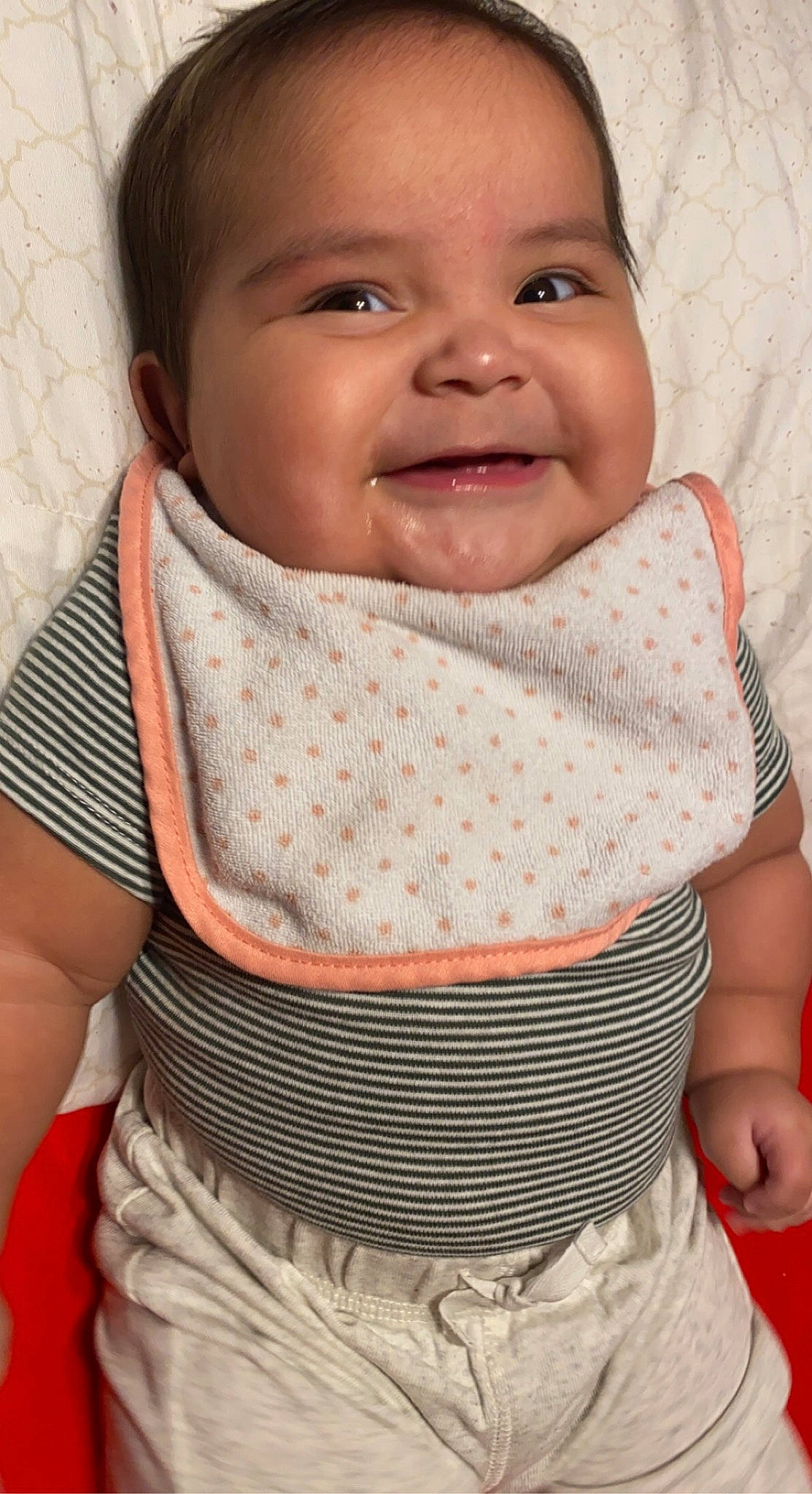 Kinsleigh joined the competition — help win amazing prizes! arm, baby_toddler_clothing, cheek, collar, comfort, eye, eyebrow, face, happy, iris, joy, lip, mouth, neck, nose, organ, outerwear, person, skin, sleeve