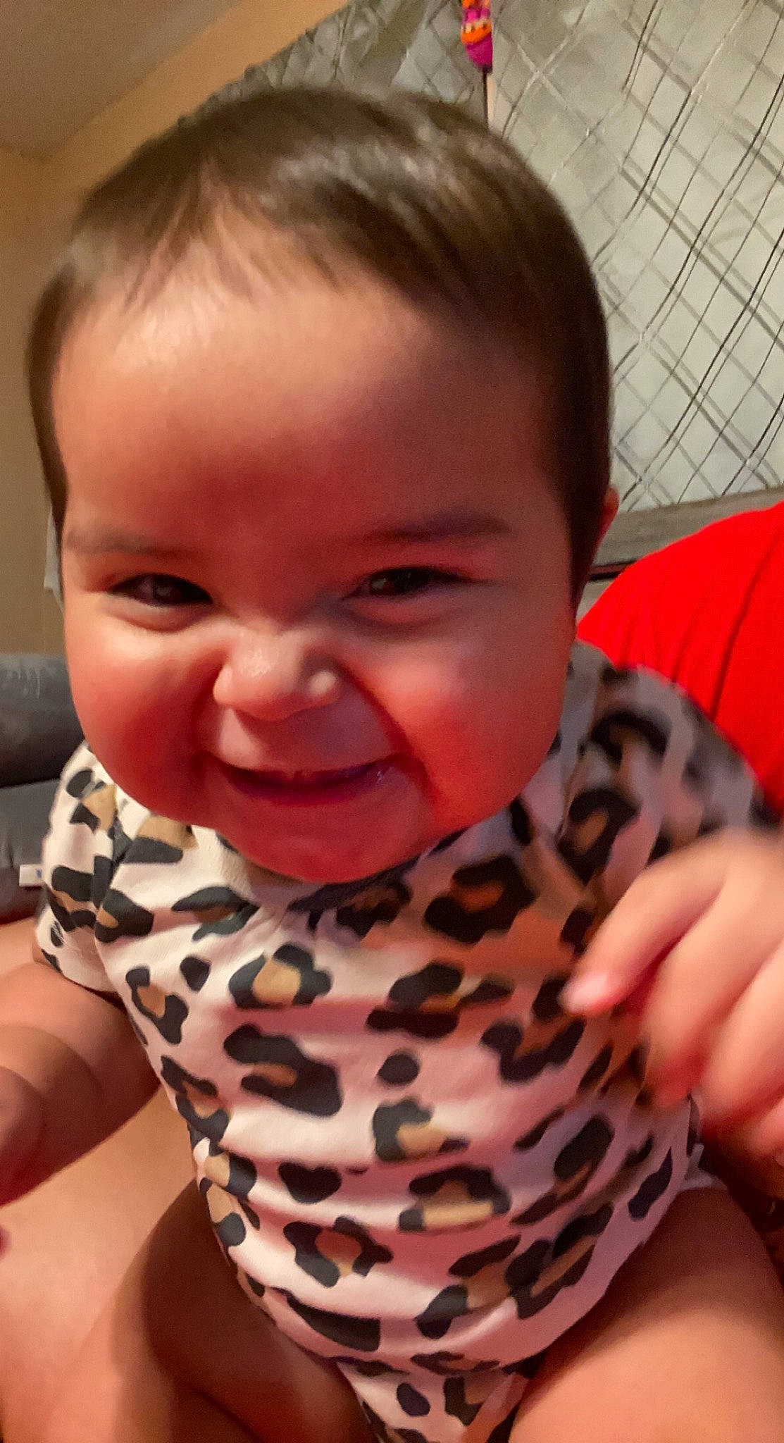 Kinsleigh joined the competition — help win amazing prizes! baby, baby_toddler_clothing, cheek, chin, ear, eyebrow, eyelash, facial_expression, forehead, gesture, happy, head, iris, lip, mouth, neck, nose, person, skin, sleeve