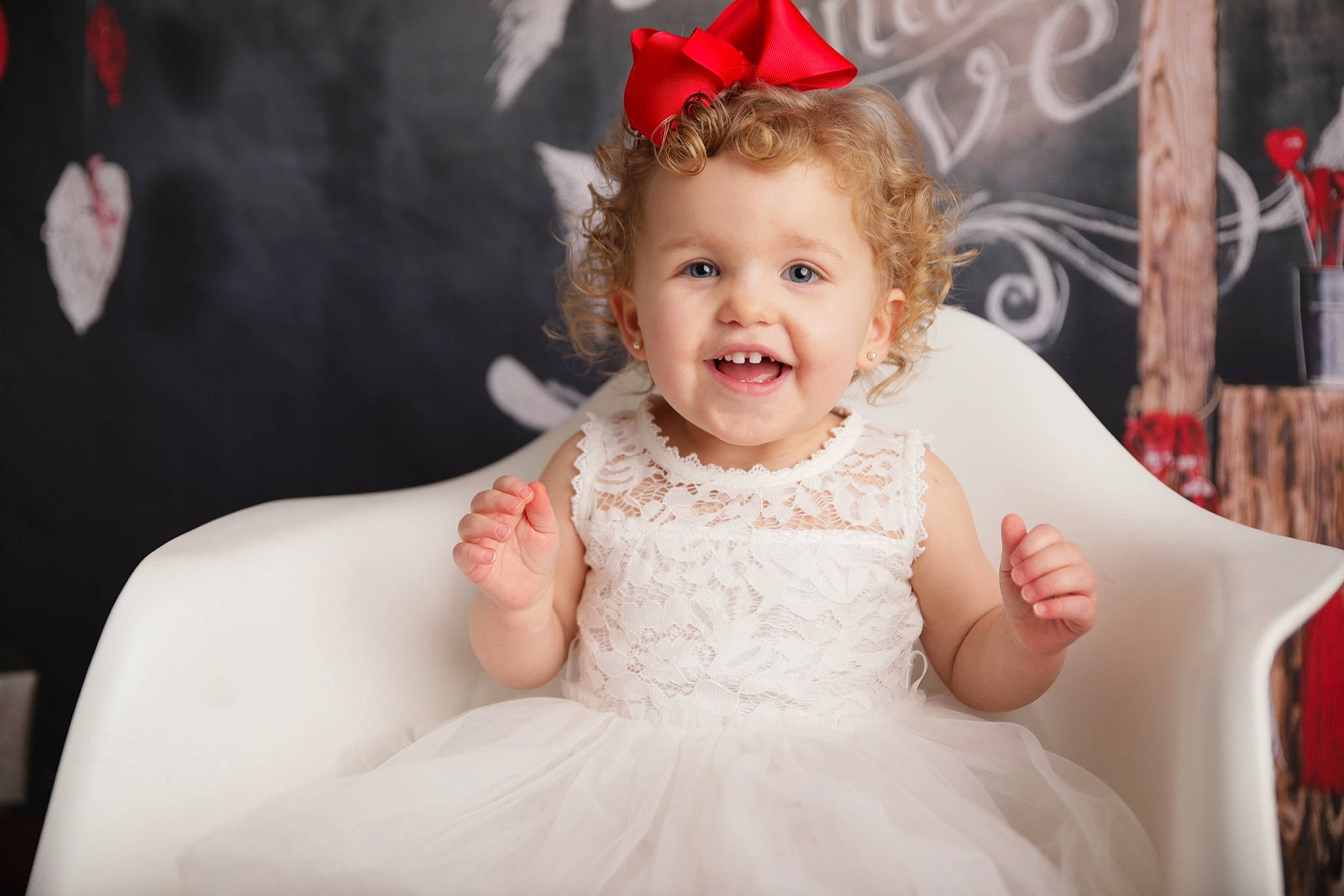 Sloane is registered to the contest to win money with this photo: baby, baby_toddler_clothing, beauty, costume_hat, dress, embellishment, event, fashion, flash_photography, formal_wear, fun, hair_accessory, happy, headpiece, person, pink, red, skin, sleeve, smile