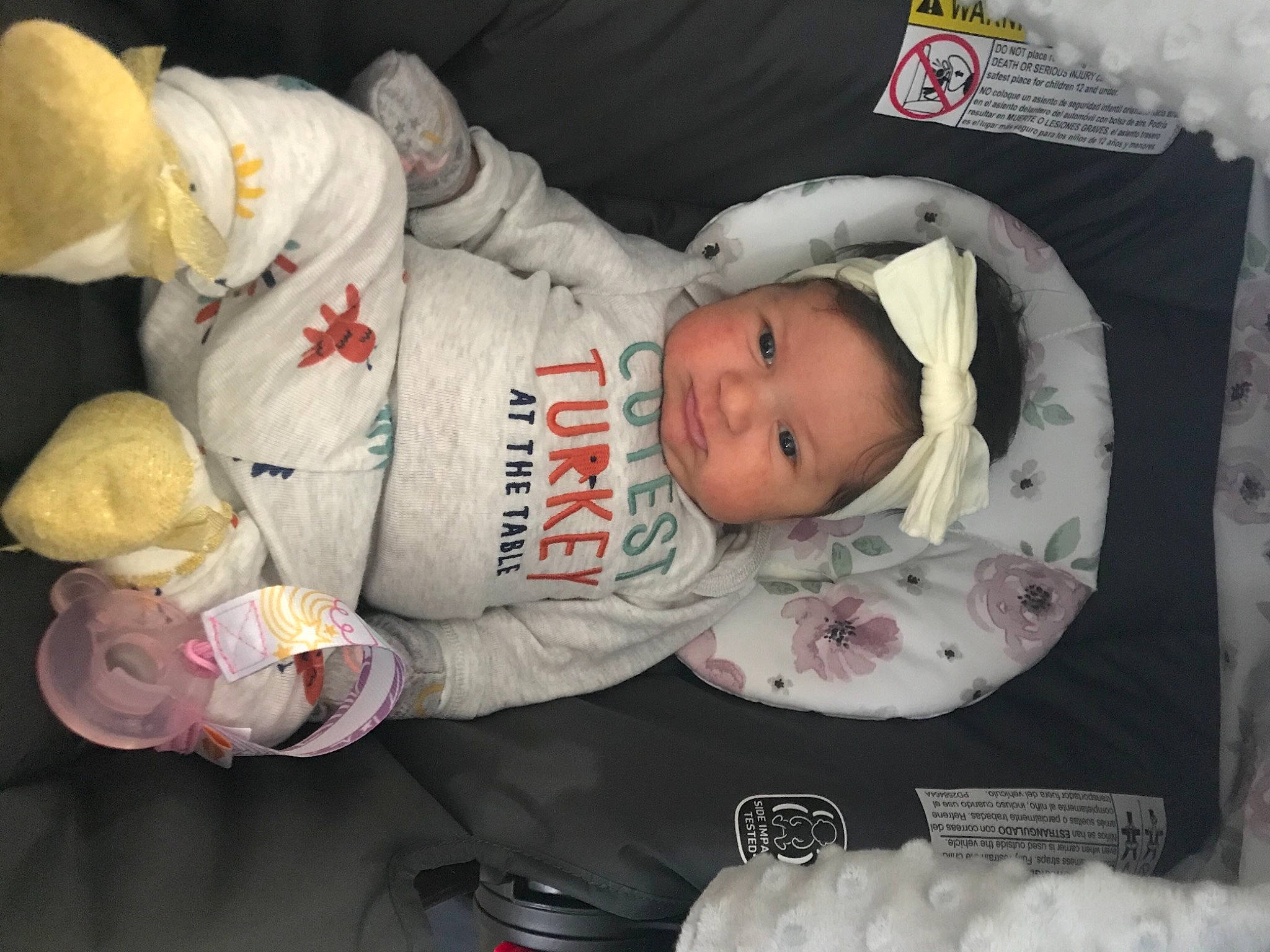 Giavanna joined the competition — help win amazing prizes! baby, child, person, product, sleep, toddler