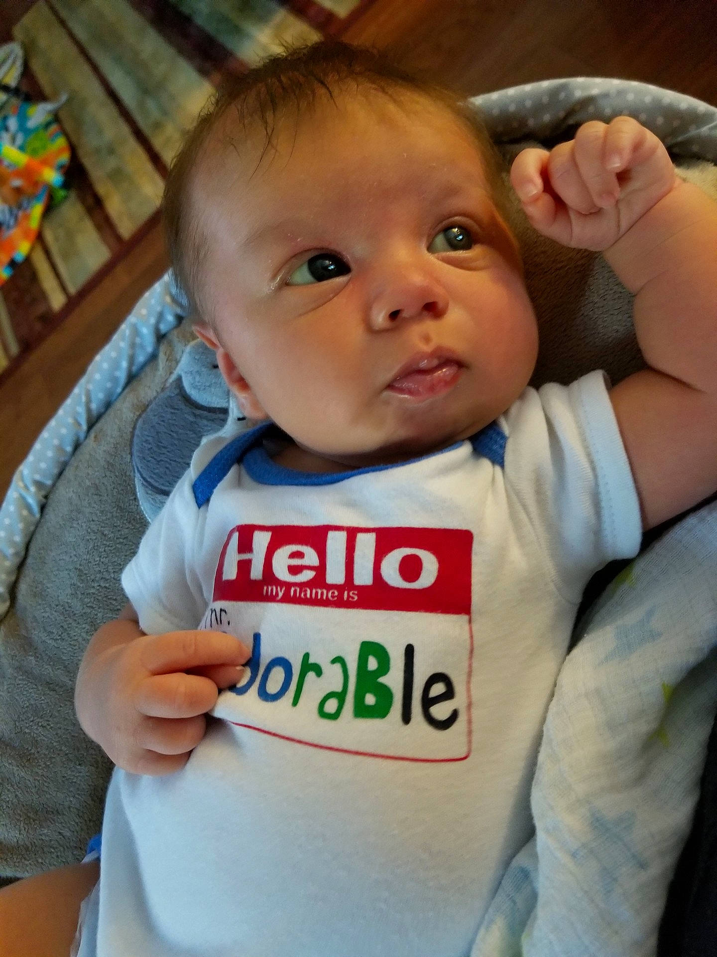 Gibson joined the competition — help win amazing prizes! boy, cheek, child, day, finger, infant, person, product, skin, smile, toddler