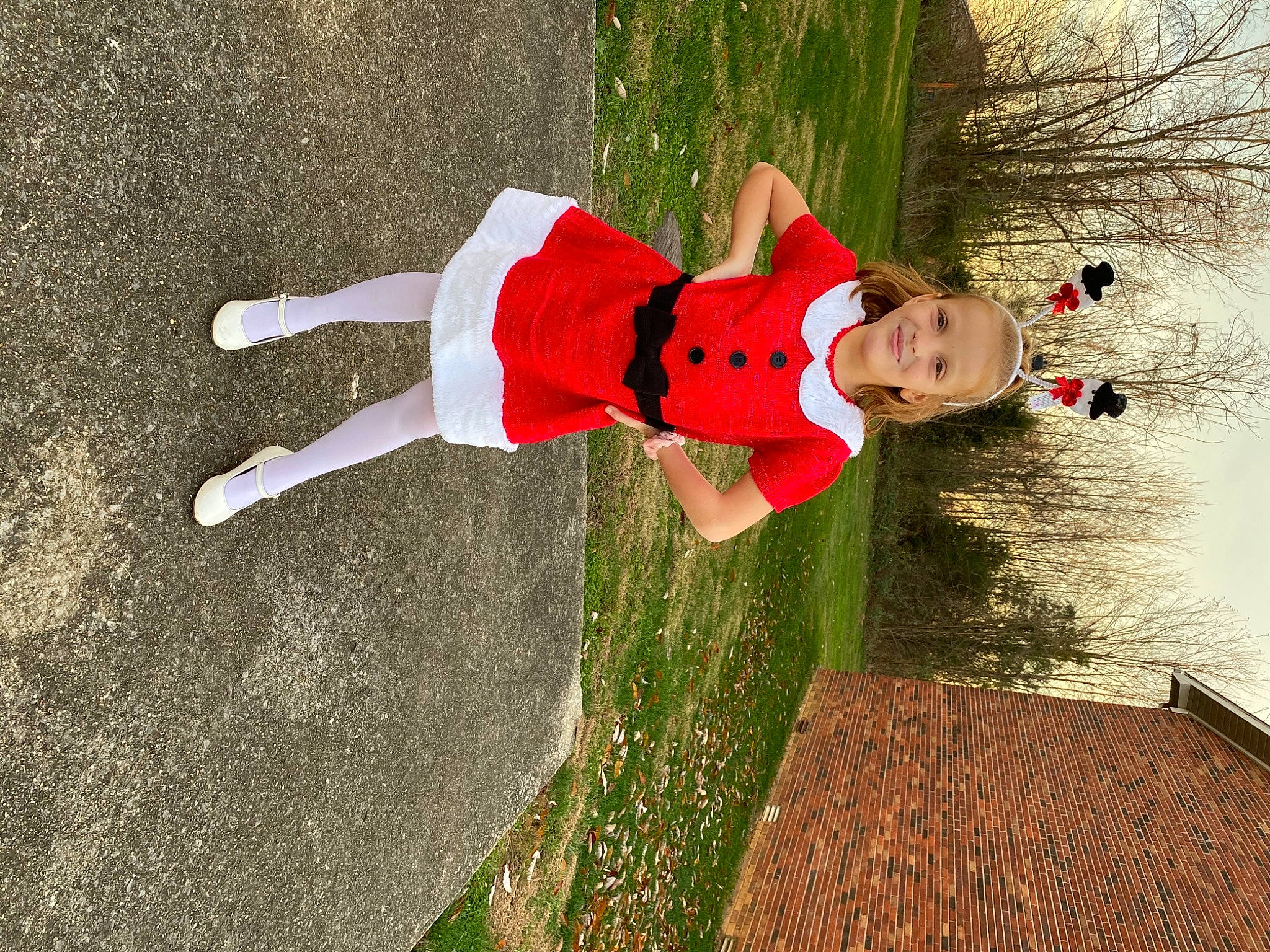 Kyleigh joined the competition — help win amazing prizes! carmine, child, fun, grass, happy, joy, knee, landscape, leisure, people_in_nature, person, plant, play, recreation, shadow, soil, toddler, tree, walking_shoe, wood