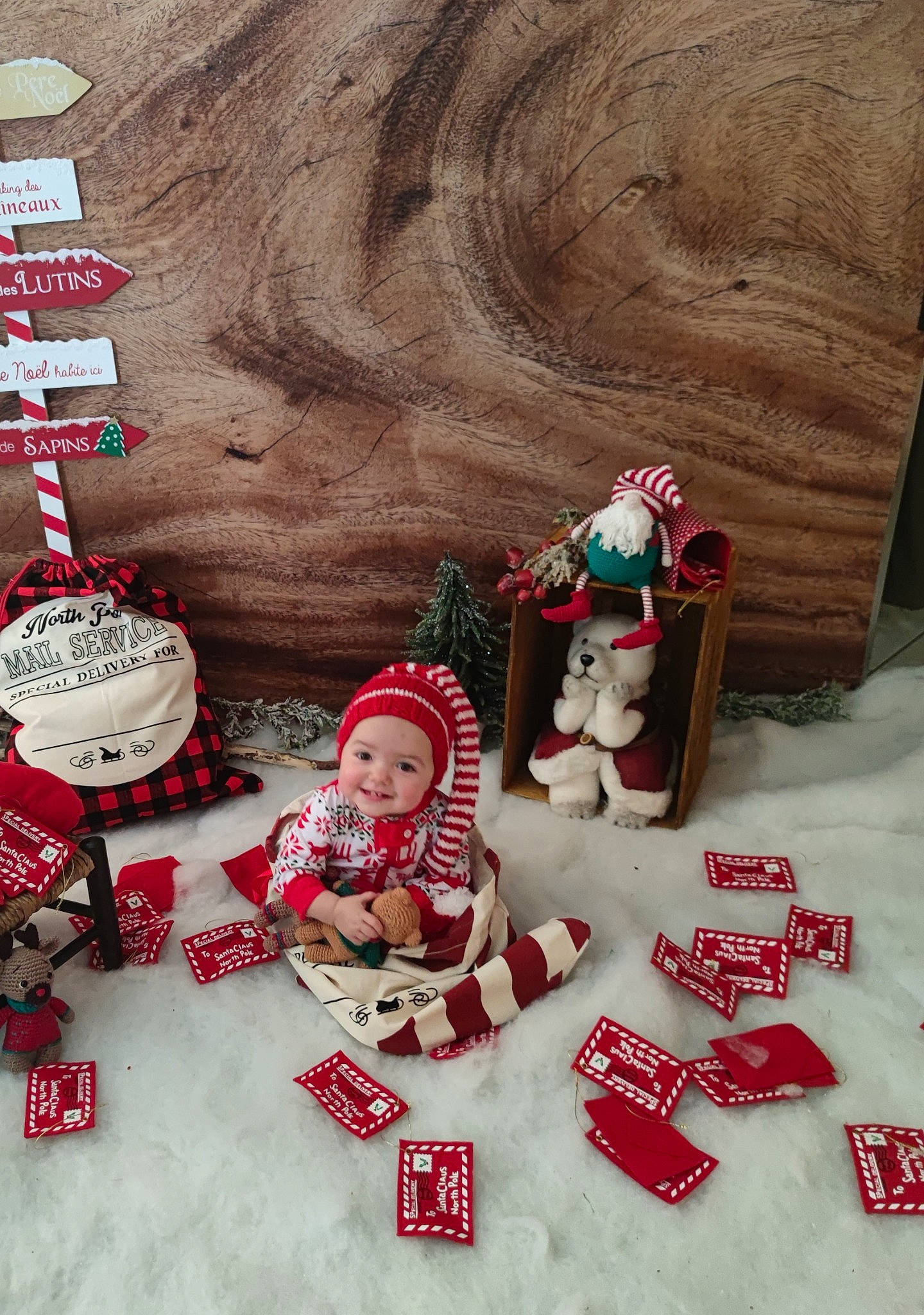 Livia participe au concours pour gagner de l'argent avec cette photo : carmine, christmas, christmas_decoration, christmas_eve, christmas_ornament, dessert, event, fictional_character, font, headwear, holiday, human, interior_design, joy, ornament, person, santa_claus, soil, sweetness, toy