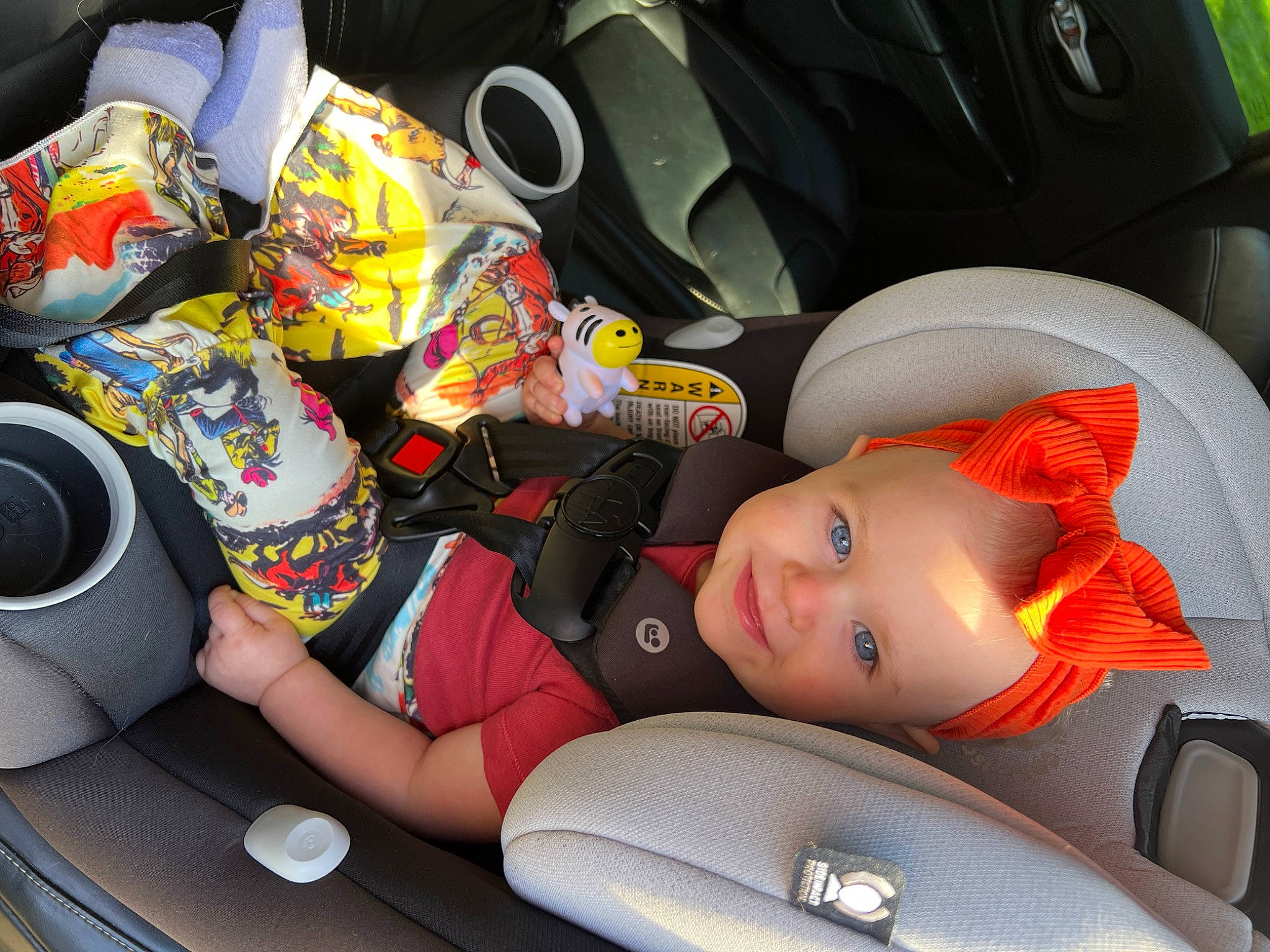 Charlotte is registered to the contest to win money with this photo: auto_part, automotive_design, automotive_exterior, automotive_tire, automotive_wheel_system, car, car_seat, car_seat_cover, family_car, head_restraint, joy, motor_vehicle, person, personal_luxury_car, plant, smile, steering_part, steering_wheel, vehicle, vehicle_door