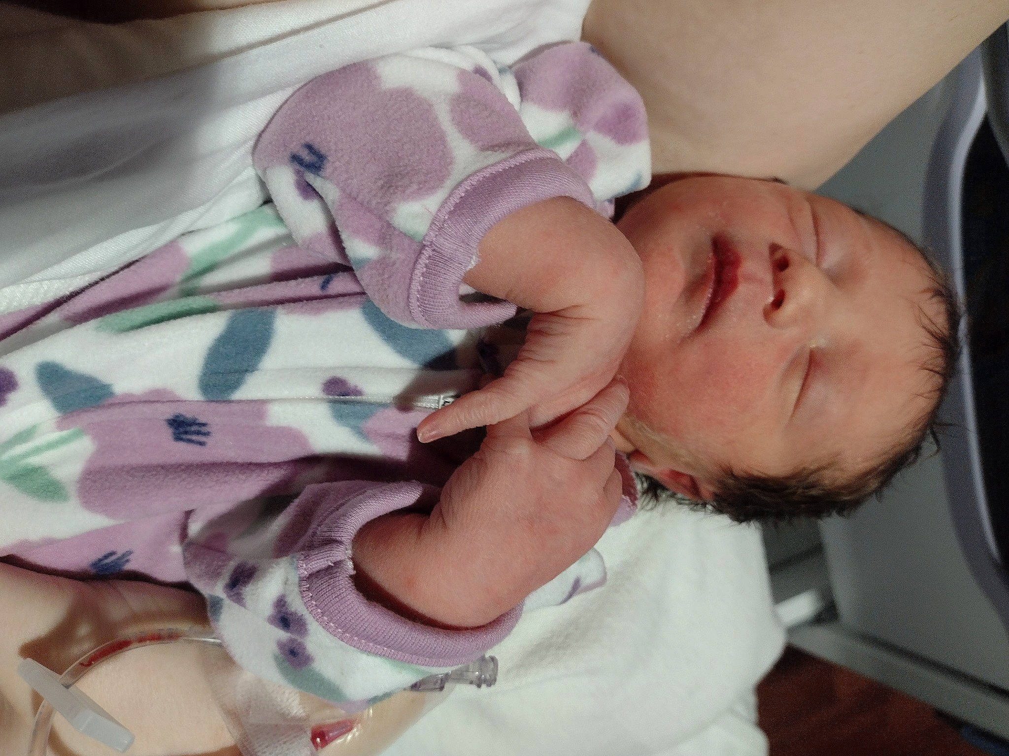 Holly joined the competition — help win amazing prizes! baby, baby_sleeping, baby_toddler_clothing, cheek, chin, comfort, ear, eyelash, finger, gesture, lip, mouth, nail, neck, nose, person, product, skin, sleeve, textile