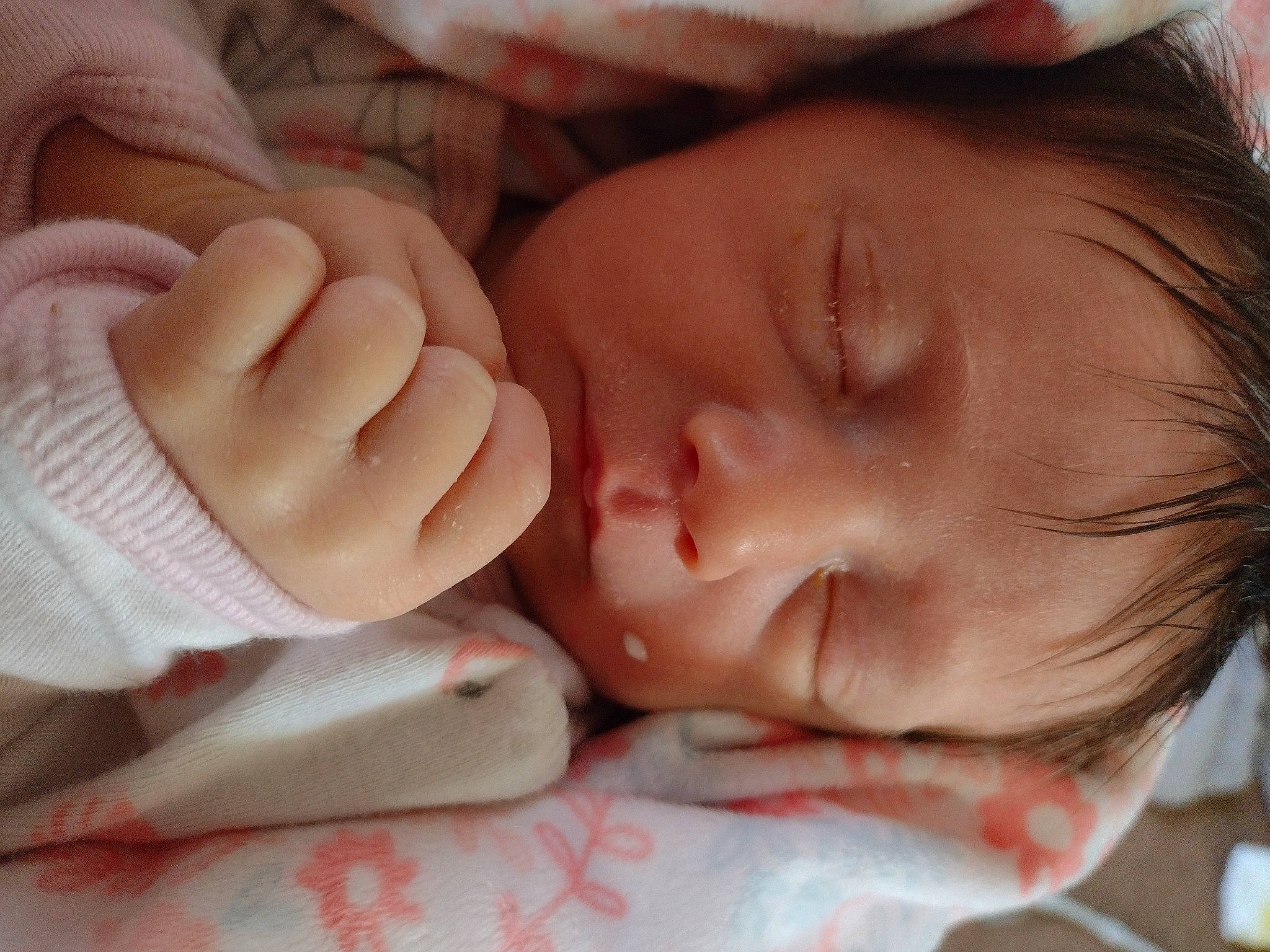 Holly joined the competition — help win amazing prizes! baby, cheek, chin, comfort, ear, eyebrow, eyelash, facial_expression, finger, gesture, head, lip, mammal, mouth, nose, person, pink, skin, textile, toddler