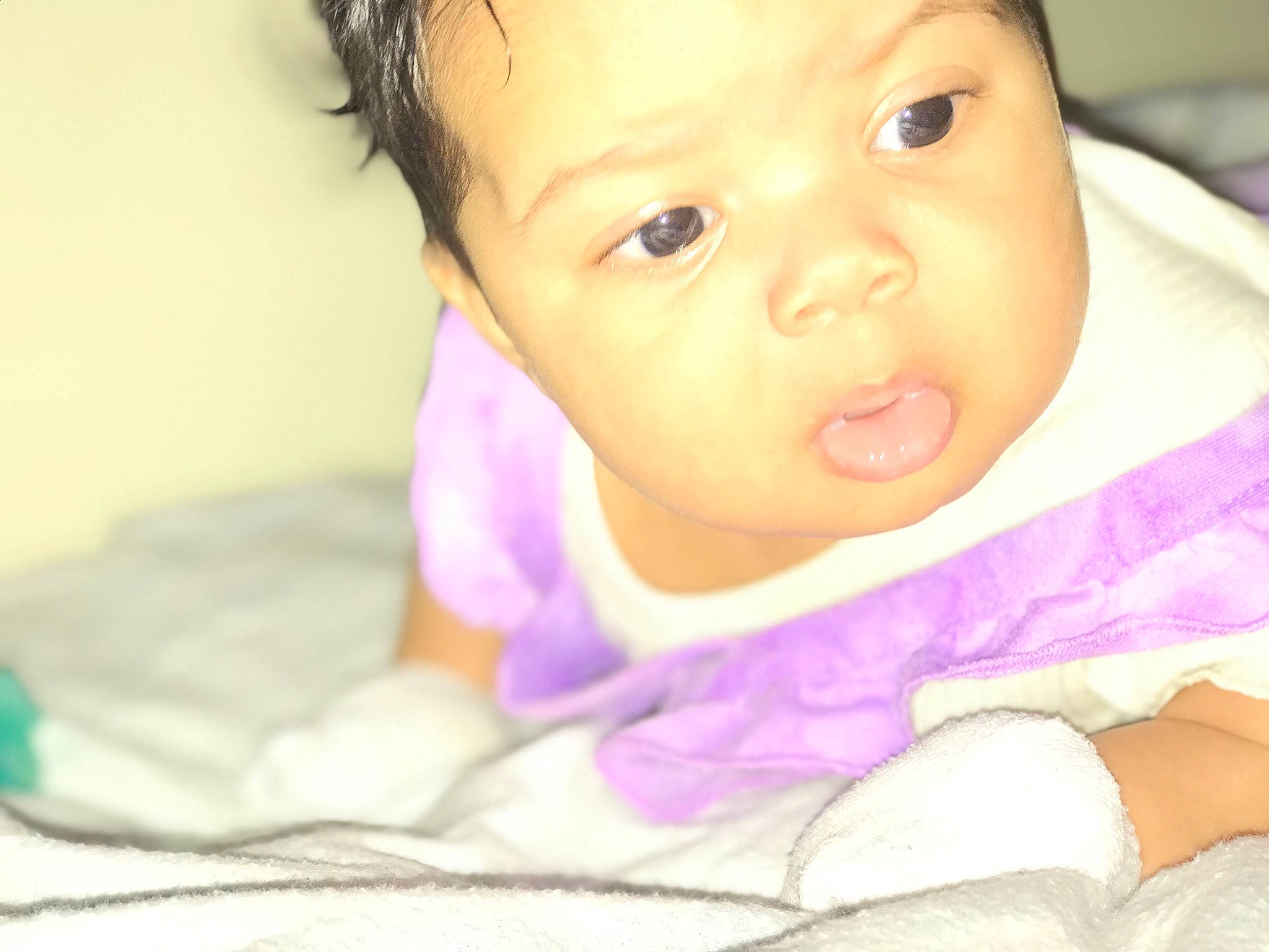 Embry joined the competition — help win amazing prizes! baby, baby_toddler_clothing, cheek, child, comfort, ear, eyebrow, eyelash, fun, gesture, happy, headwear, iris, lip, mouth, nose, person, pink, skin, smile