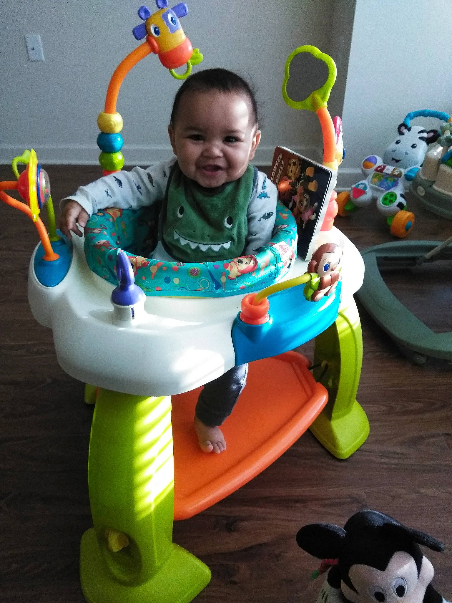 Izayah is registered to the contest to win money with this photo: baby_toys, child, fun, person, play, playset, smile, swing, toddler, toy