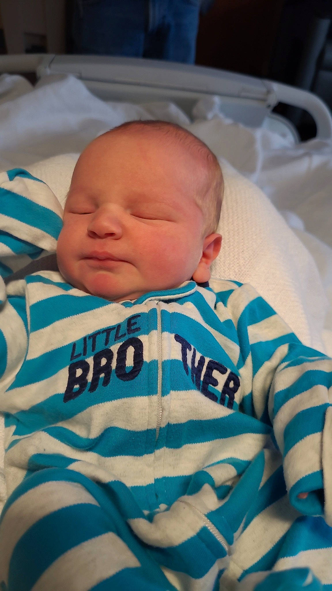 Derek joined the competition — help win amazing prizes! baby, baby_sleeping, baby_toddler_clothing, cheek, child, chin, comfort, eyebrow, face, happy, linens, mammal, mouth, nose, person, product, skin, sleeve, smile, textile