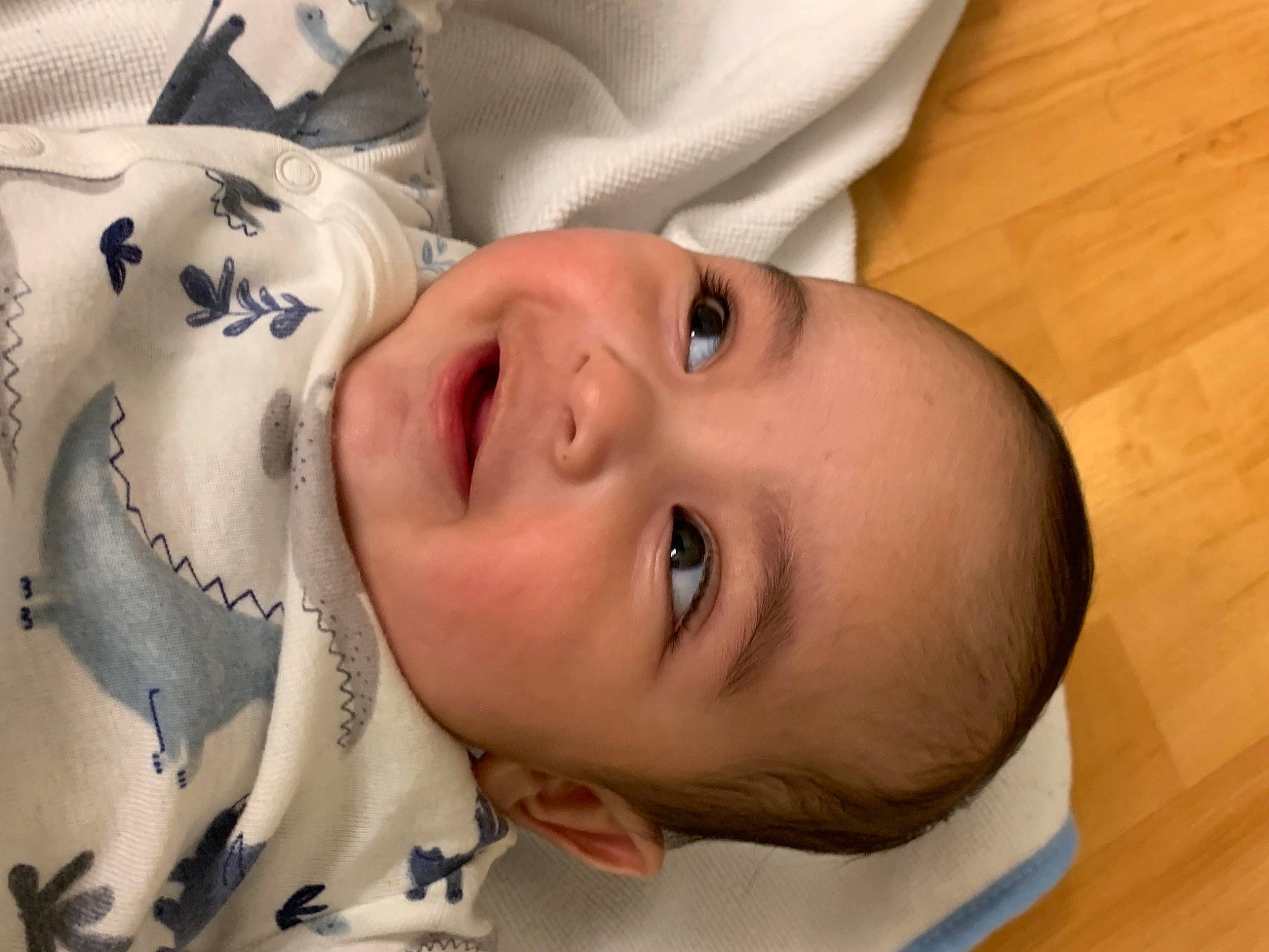 Louis joined the competition — help win amazing prizes! baby, baby_toddler_clothing, cheek, close_up, comfort, eyebrow, eyelash, facial_expression, happy, iris, lip, mouth, neck, nose, person, skin, sleeve, smile, toddler, vertebrate