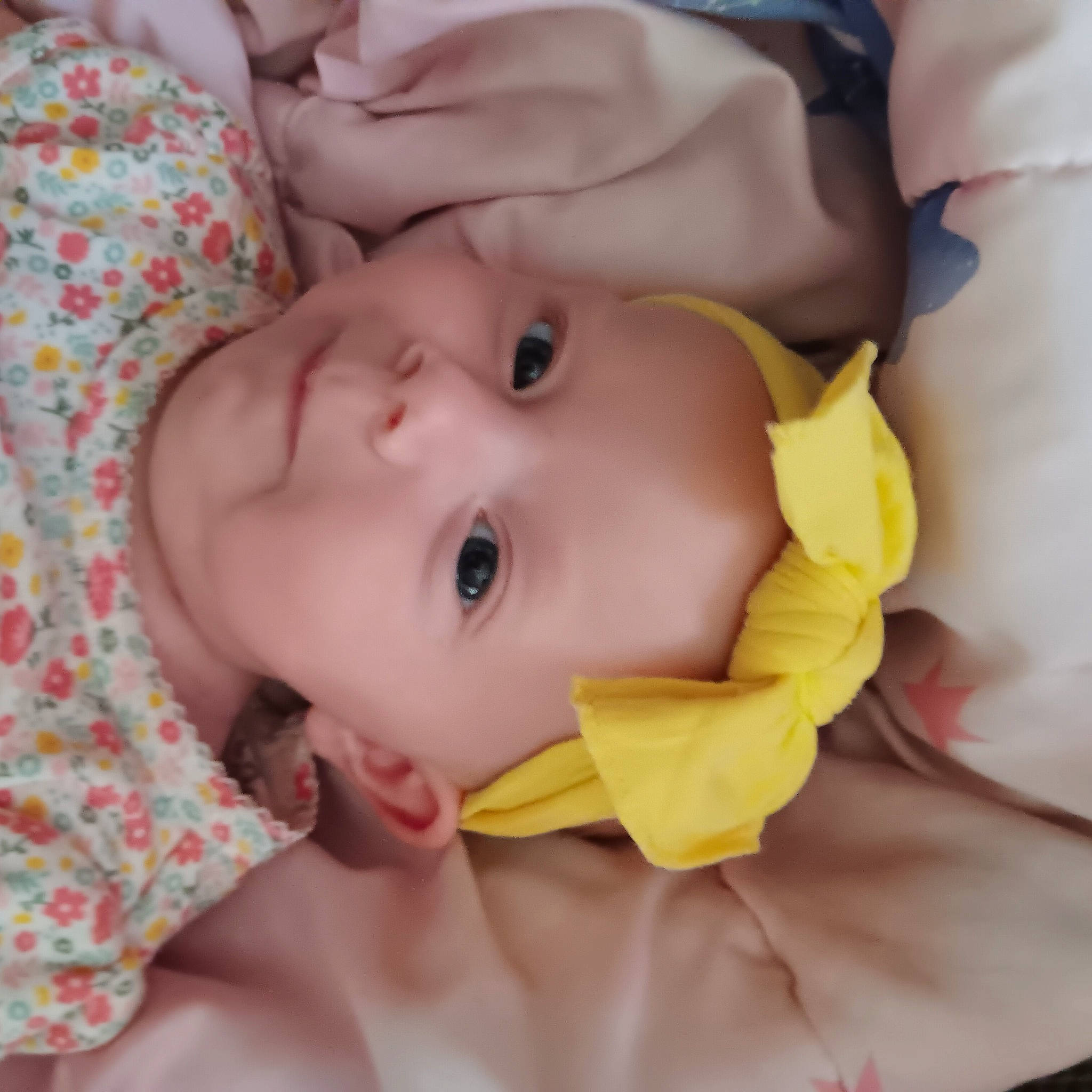 Angelica joined the competition — help win amazing prizes! baby, baby_products, baby_toddler_clothing, cheek, child, comfort, eye, eyelash, facial_expression, finger, head, headwear, iris, lip, mouth, nose, pattern, person, product, skin