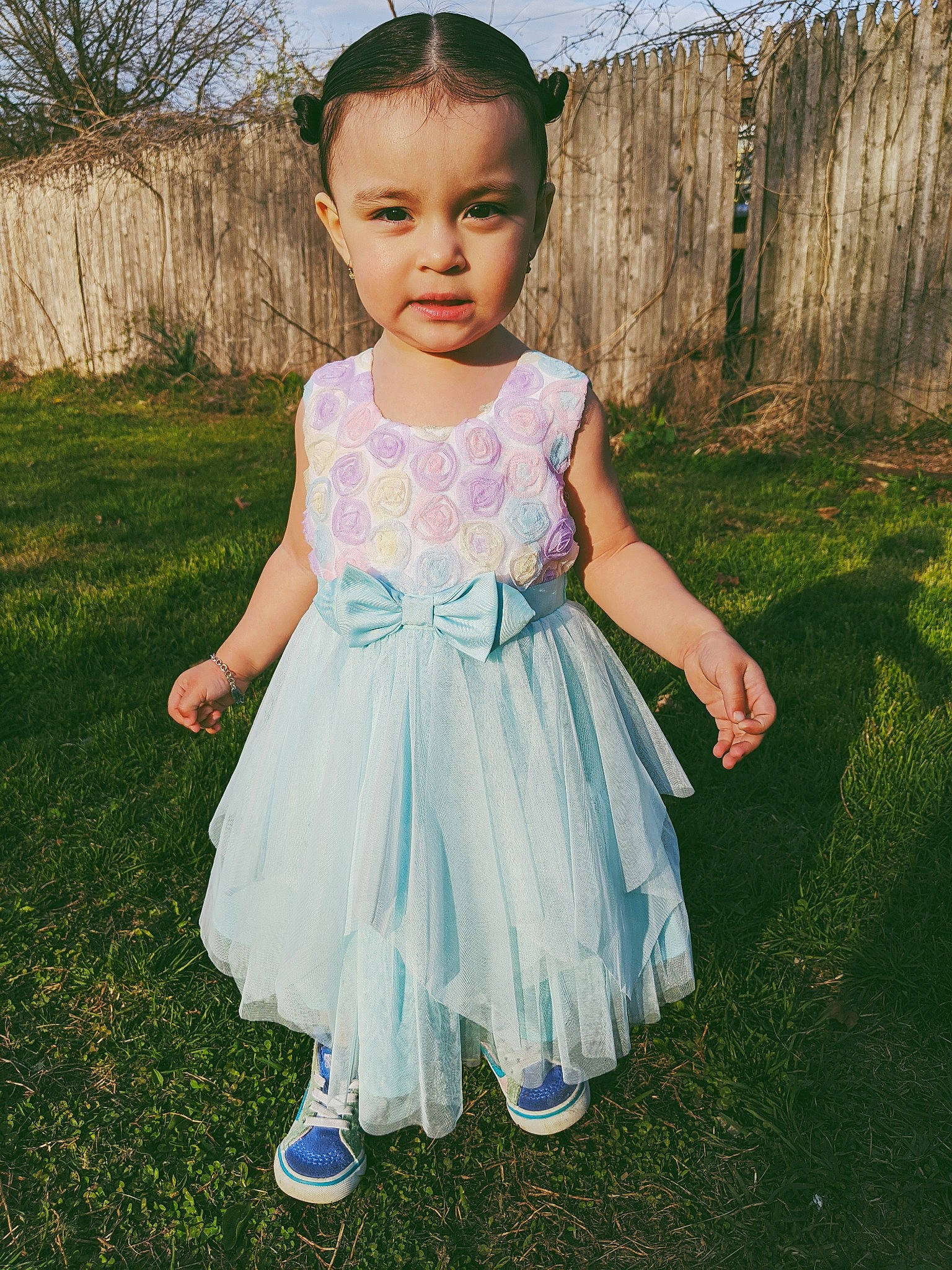 Leilah joined the competition — help win amazing prizes! bridal_party_dress, child, clothing, dress, person, toddler
