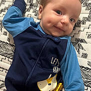 Jaxton Rice joined the competition — help win amazing prizes! baby, babylaughing, clothing, coat, face, happy, head, hood, hoodie, jacket, knitwear, longsleeve, person, photography, portrait, shirt, sleeve, smile, sweater, sweatshirt