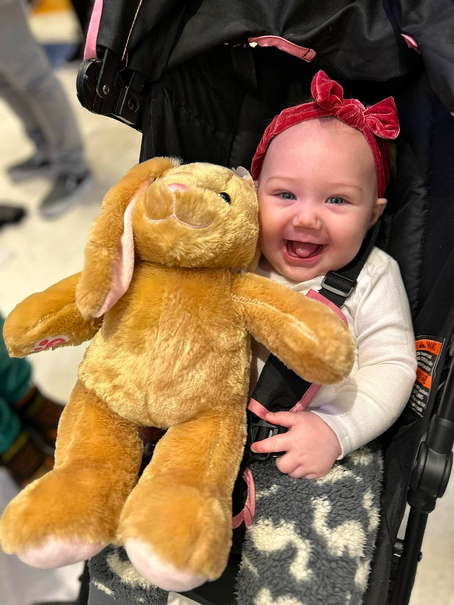 Blake joined the competition — help win amazing prizes! baby, baby_toddler_clothing, child, costume, event, fictional_character, fun, fur, happy, hat, joy, laugh, mascot, person, plush, skin, smile, stuffed_toy, teddy_bear, toddler