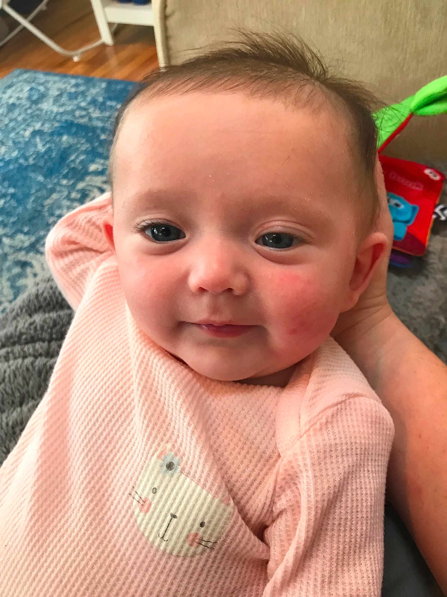 Gwendolyn joined the competition — help win amazing prizes! cheek, child, chin, ear, eye, eyebrow, eyelash, face, finger, forehead, girl, hand, head, infant, lip, mouth, nose, pink, skin, toddler