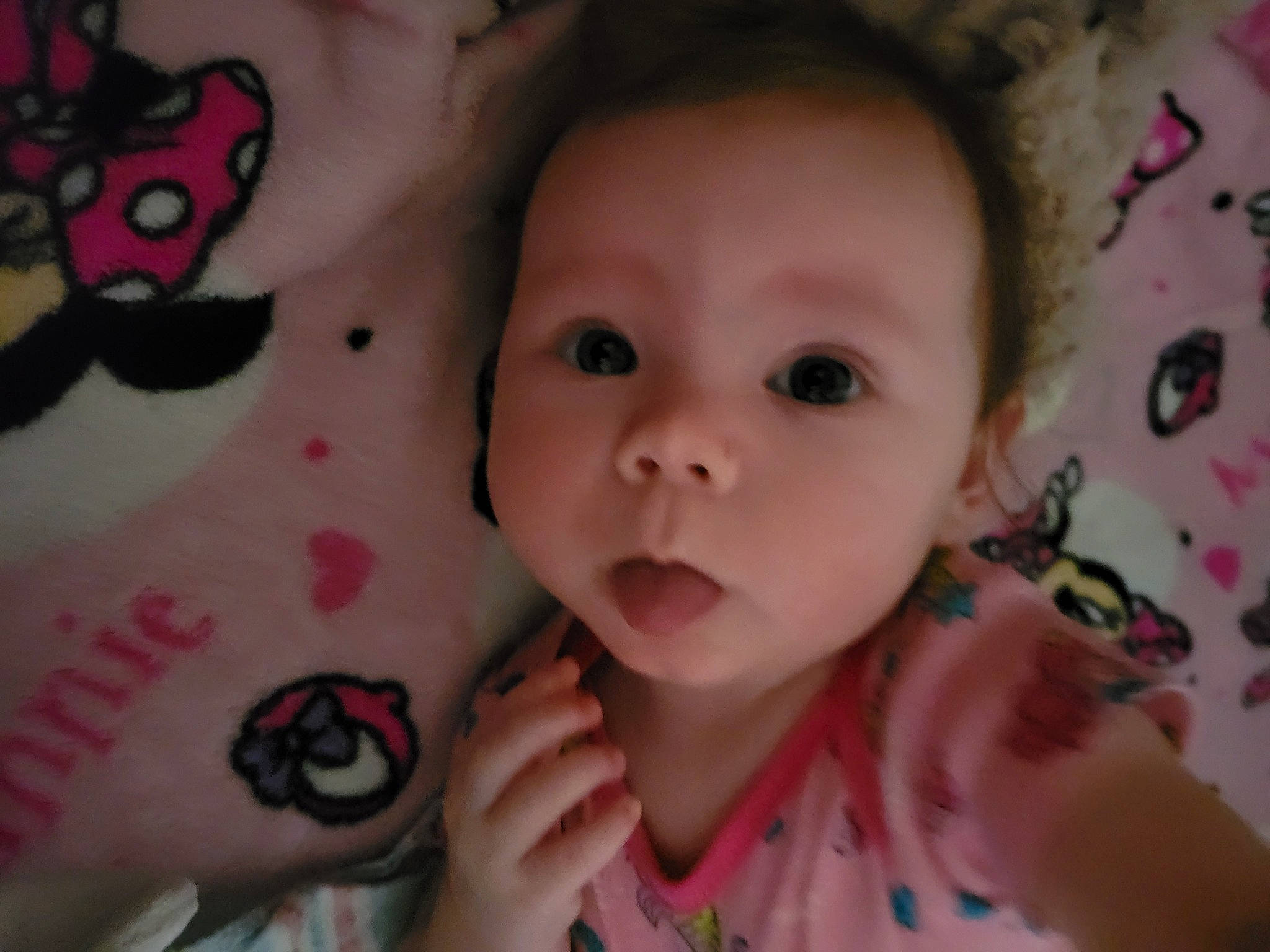 Alyvia is registered to the contest to win money with this photo: cheek, chin, eye, eyebrow, eyelash, face, facial_expression, forehead, gesture, happy, head, human_body, iris, lip, mouth, nose, organ, person, pink, skin