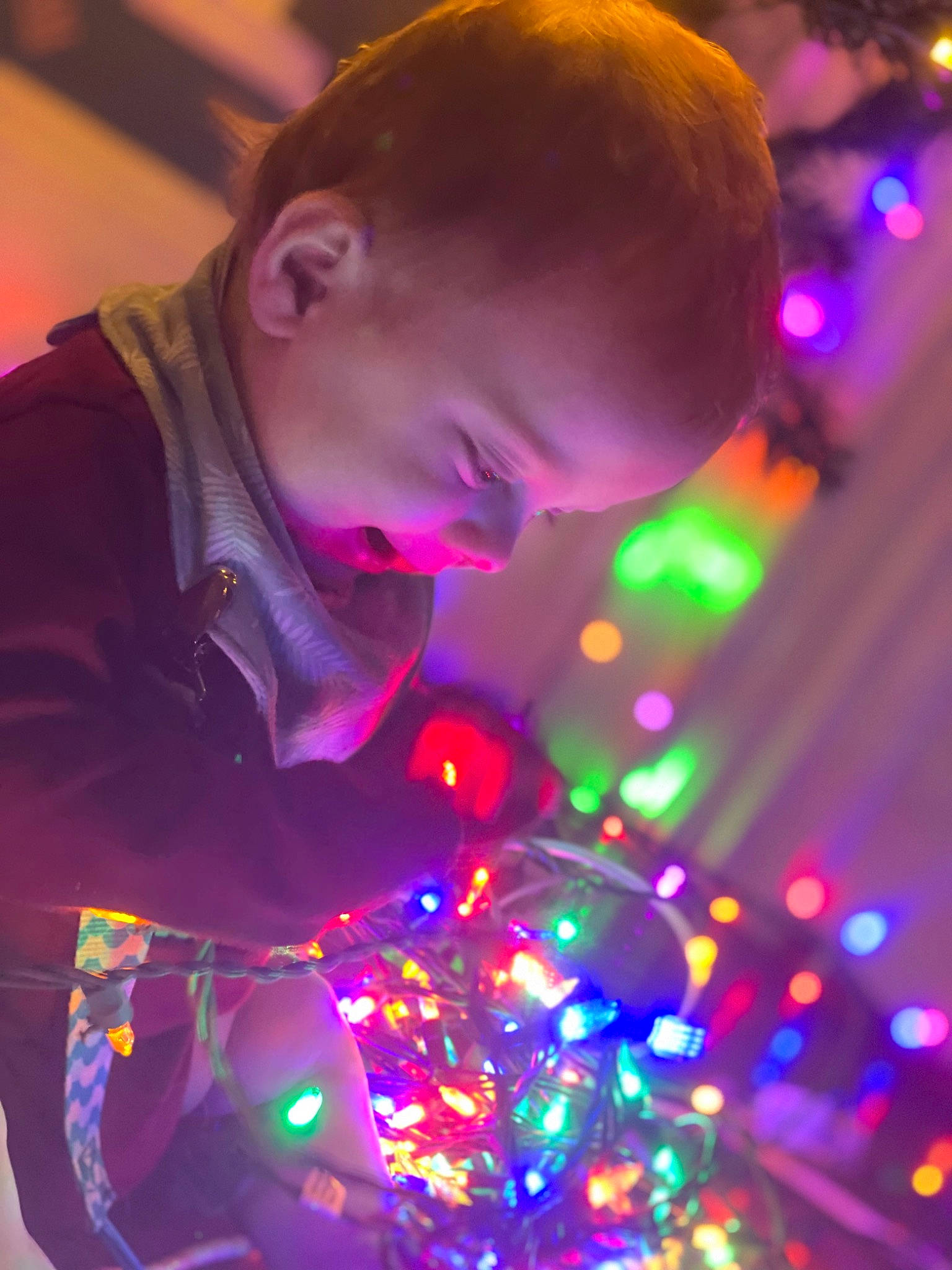 Jaxson joined the competition — help win amazing prizes! artist, electric_blue, entertainment, fun, human, light, lighting, magenta, music, music_artist, musician, people, performing_arts, person, plant, purple, red, tree, violet, visual_effect_lighting