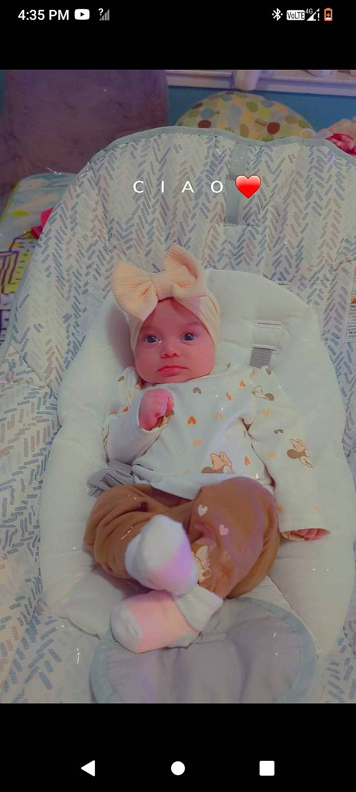 Nevaeh joined the competition — help win amazing prizes! baby, baby_products, baby_safety, baby_sleeping, baby_toddler_clothing, bedtime, cheek, child, comfort, hat, head, headgear, headwear, linens, peach, person, pink, room, sleep, sleeve