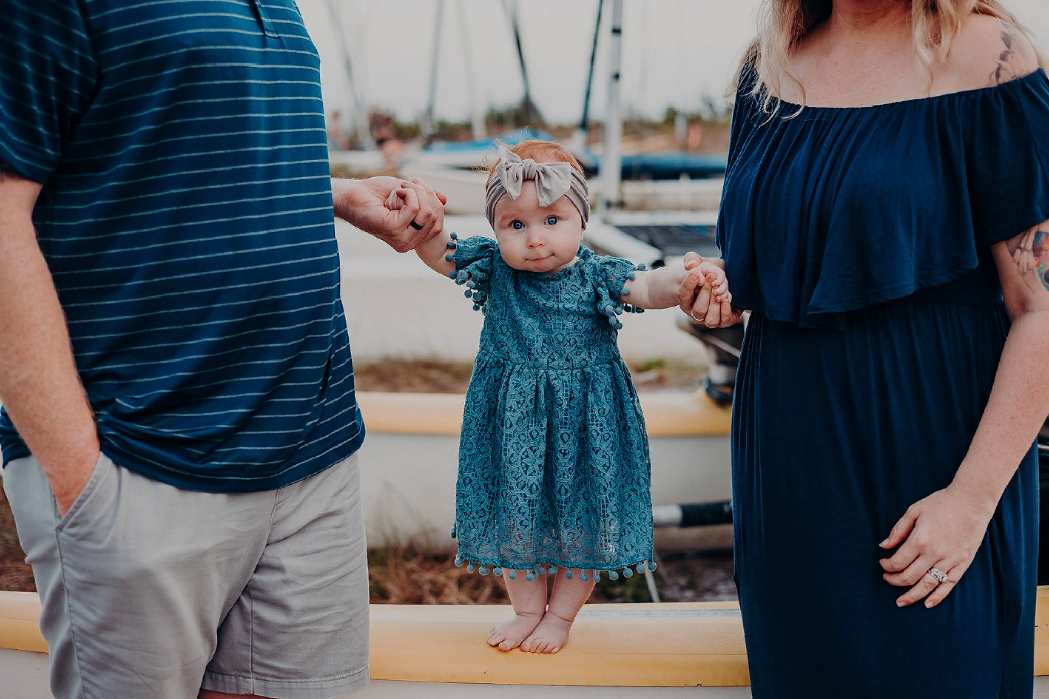 Aubrie joined the competition — help win amazing prizes! aqua, azure, blue, day_dress, dress, fashion, finger, gesture, happy, headwear, holding_hands, joint, one_piece_garment, people, person, shoulder, sleeve, standing, street_fashion, textile