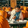 autumn, baby, bench, child, cute, denim, fall, festival, grass, holiday, jacket, nature, outdoor, playful, pumpkin, pumpkin_patch, seasonal, smile, sunlight, toddler