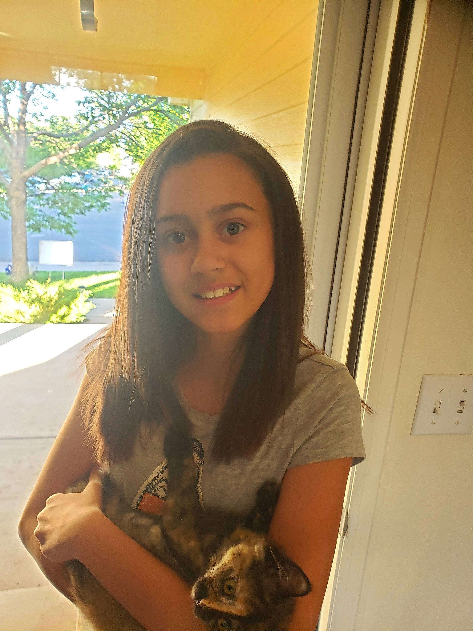 Alannah joined the competition — help win amazing prizes! abdomen, beauty, black_hair, blond, brown_hair, fawn, hair, hair_coloring, happy, joy, long_hair, person, photography, selfie, smile