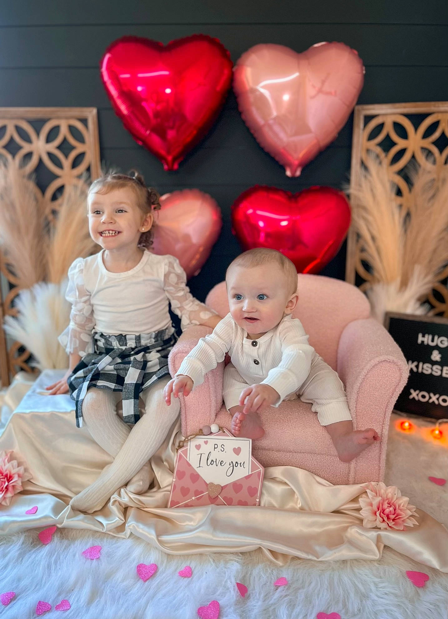 Kinsley joined the competition — help win amazing prizes! cake, cake_decorating, child, dessert, dress, event, face, fun, happy, icing, joy, magenta, party_supply, peach, person, pink, red, sitting, smile, sugar_cake