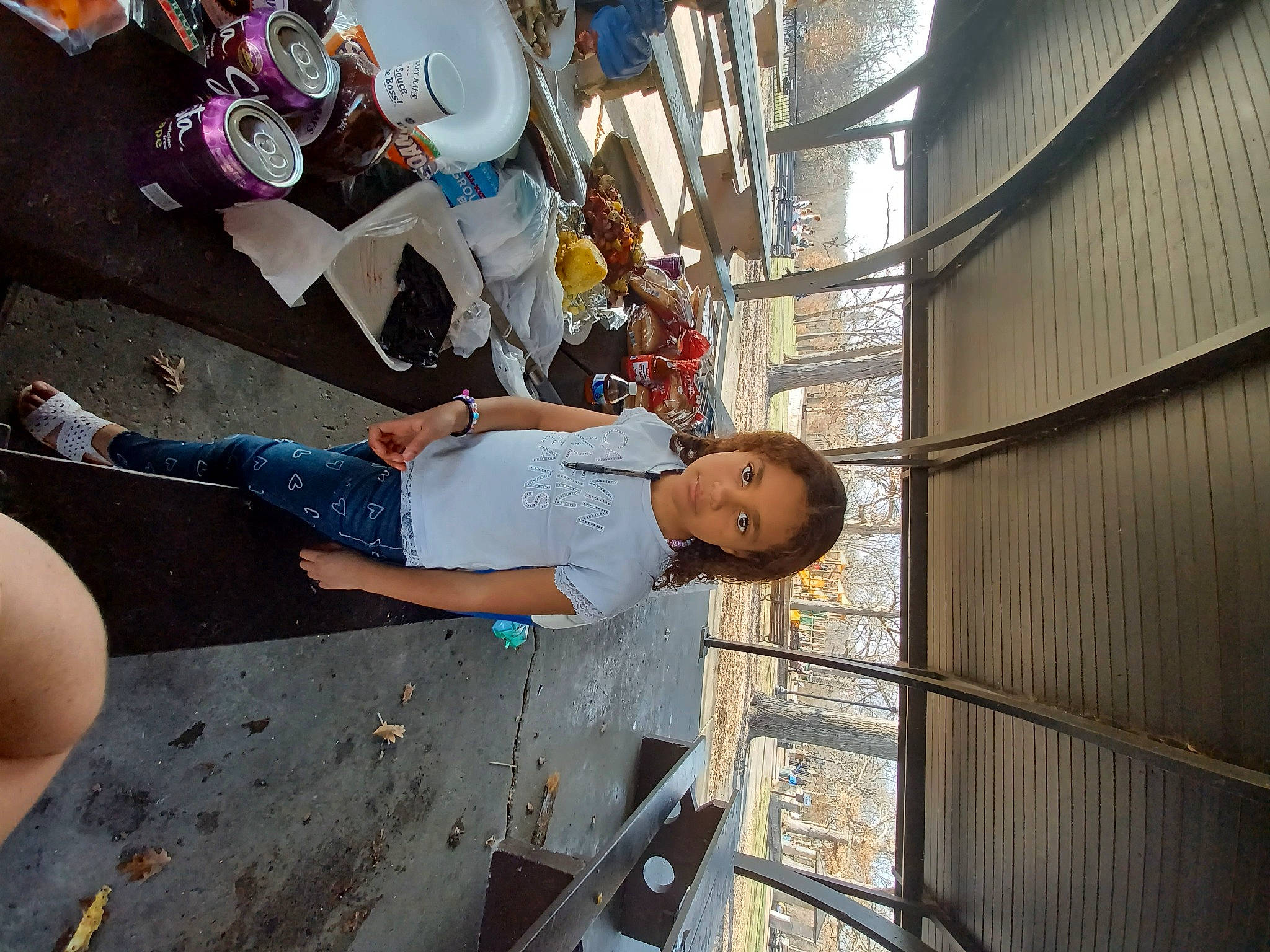 Jasmine joined the competition — help win amazing prizes! city, fun, hat, human_leg, leisure, metal, person, recreation, street, street_fashion, t_shirt, thigh, travel, tree, vacation