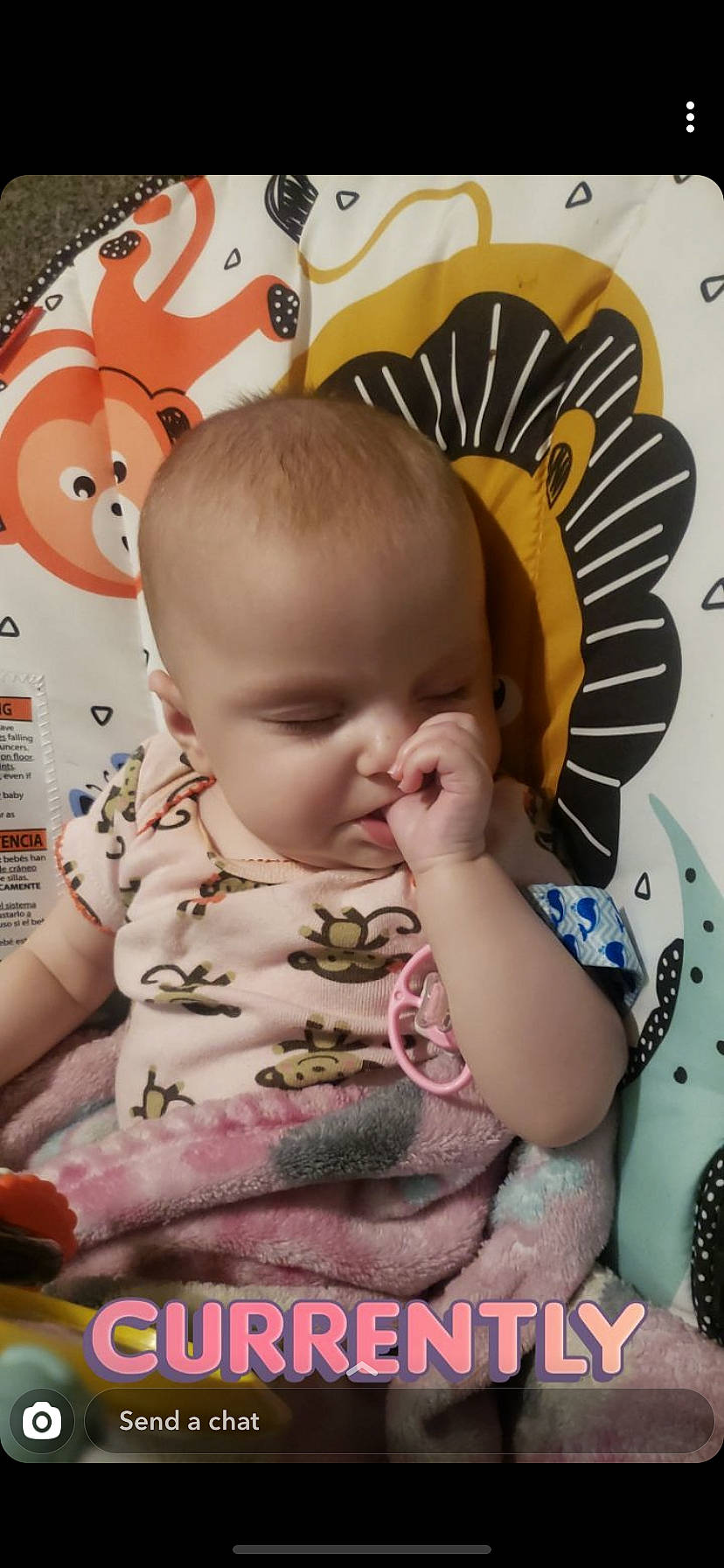 Kinley joined the competition — help win amazing prizes! baby, cheek, child, ear, hair_accessory, head, headband, headgear, mouth, nose, person, toddler