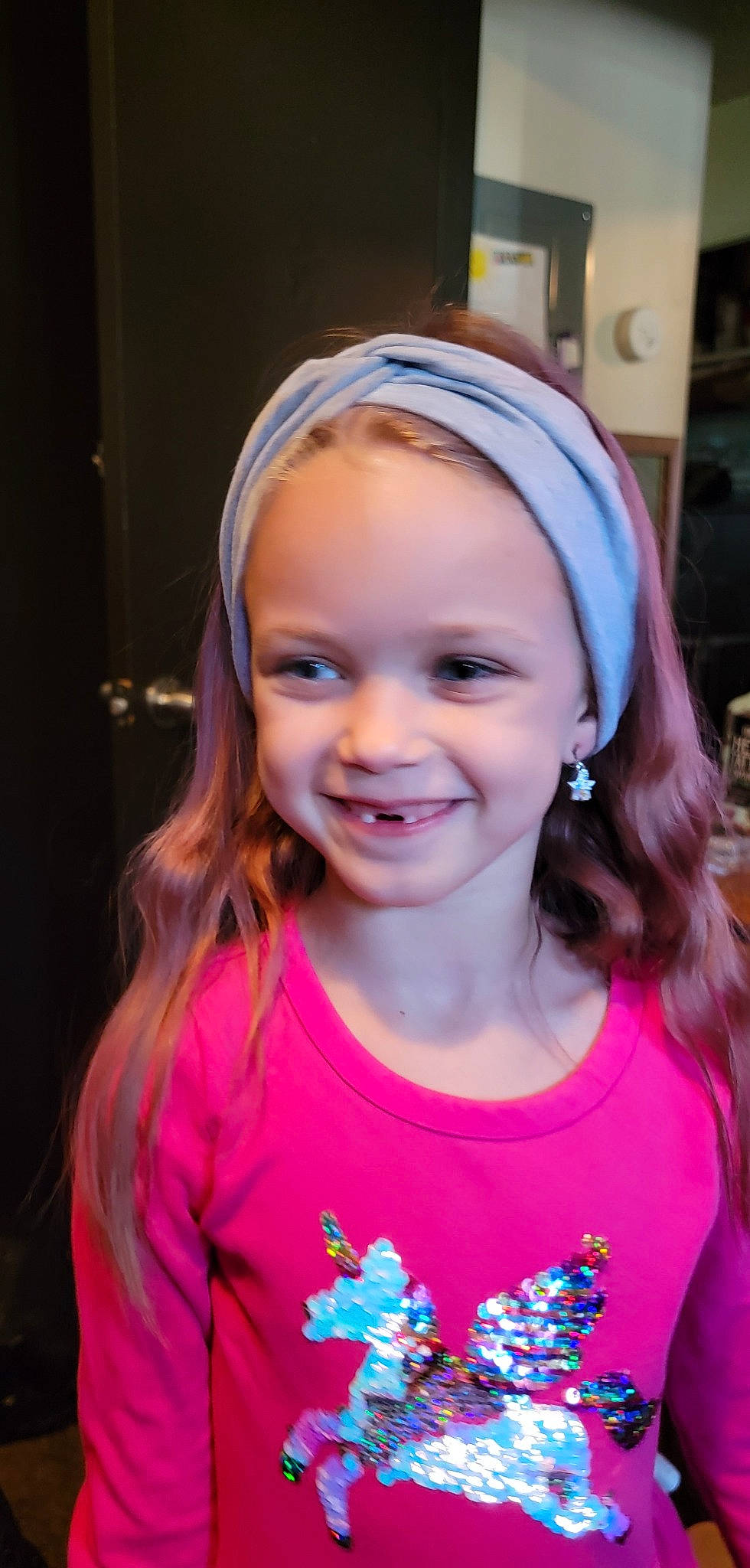 Amber is registered to the contest to win money with this photo: blond, cheek, child, electric_blue, event, fashion_accessory, fun, happy, headwear, iris, joy, laugh, magenta, party, person, personal_protective_equipment, pink, recreation, skin, sleeve
