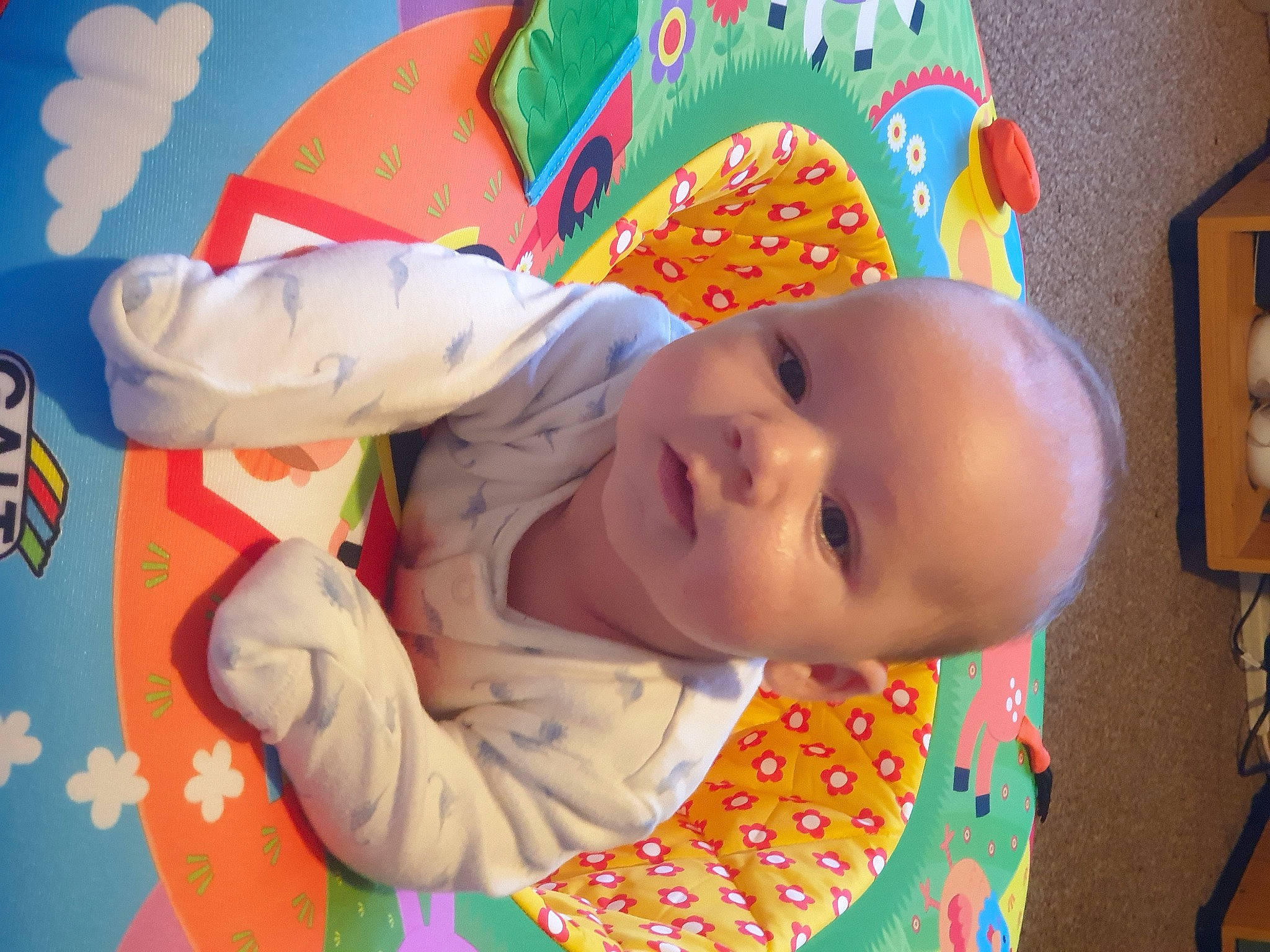 Dante joined the competition — help win amazing prizes! art, baby, baby_playing_with_toys, baby_products, baby_toddler_clothing, baby_toys, cheek, child, fun, happy, illustration, leisure, nose, paint, pattern, person, play, room, toddler, visual_arts