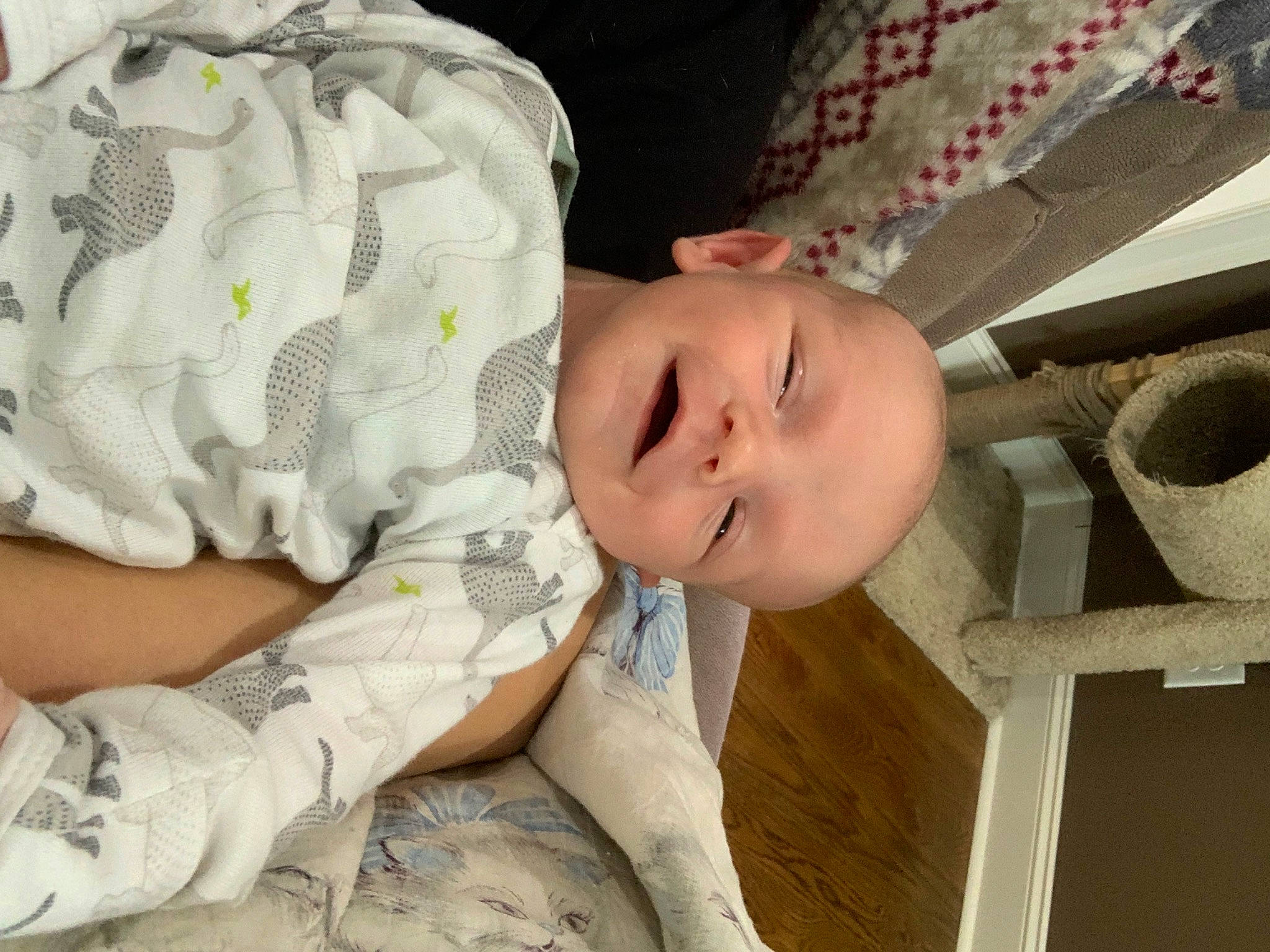 Gabriel joined the competition — help win amazing prizes! baby, baby_products, baby_safety, baby_sleeping, baby_toddler_clothing, chair, cheek, child, comfort, head, headgear, linens, pattern, person, room, sitting, skin, sleeve, smile, toddler