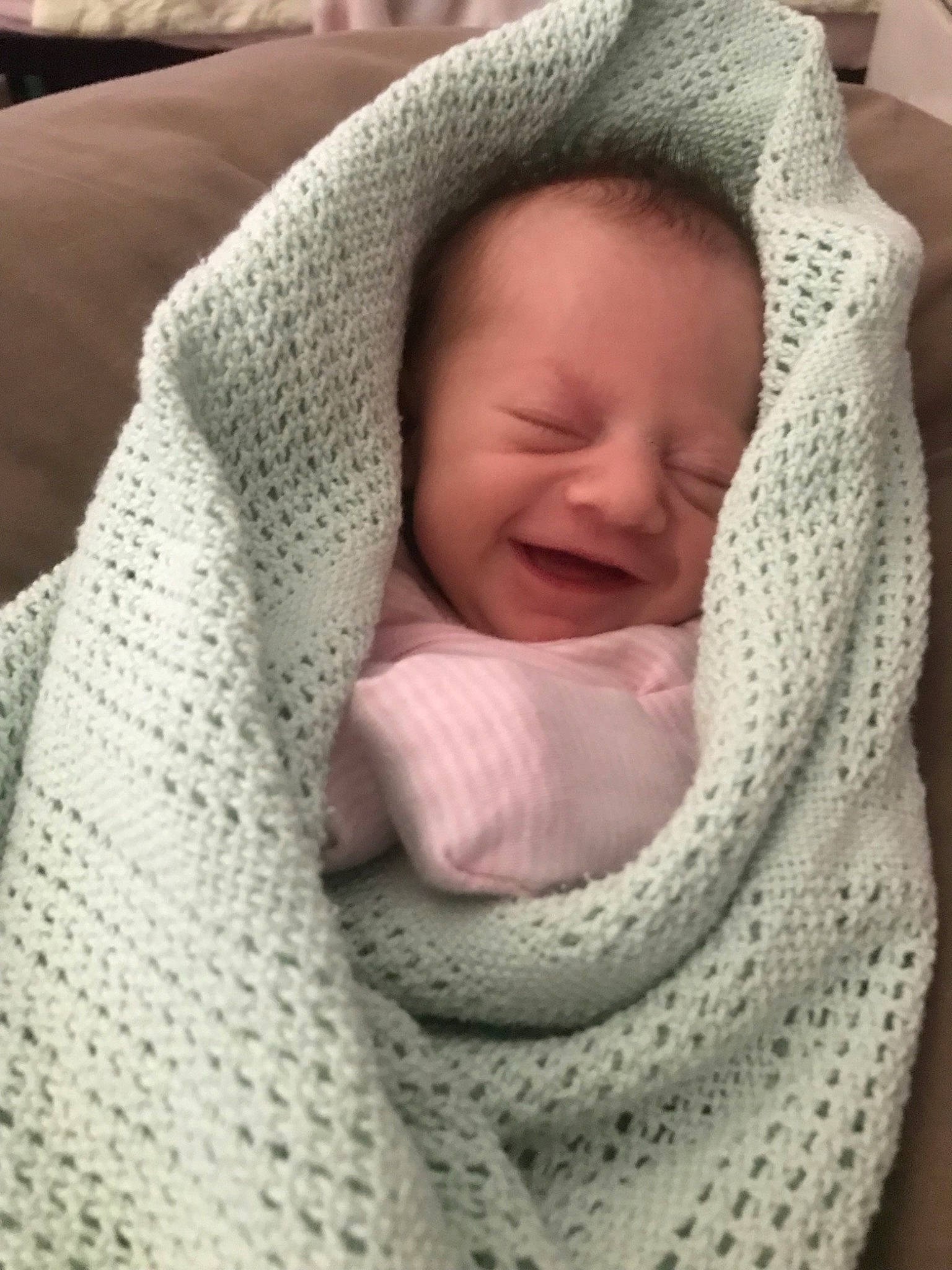Iylah is registered to the contest to win money with this photo: baby, baby_sleeping, blanket, cheek, child, crochet, face, facial_expression, head, knitting, mouth, nap, neck, nose, outerwear, person, skin, sleep, textile, toddler