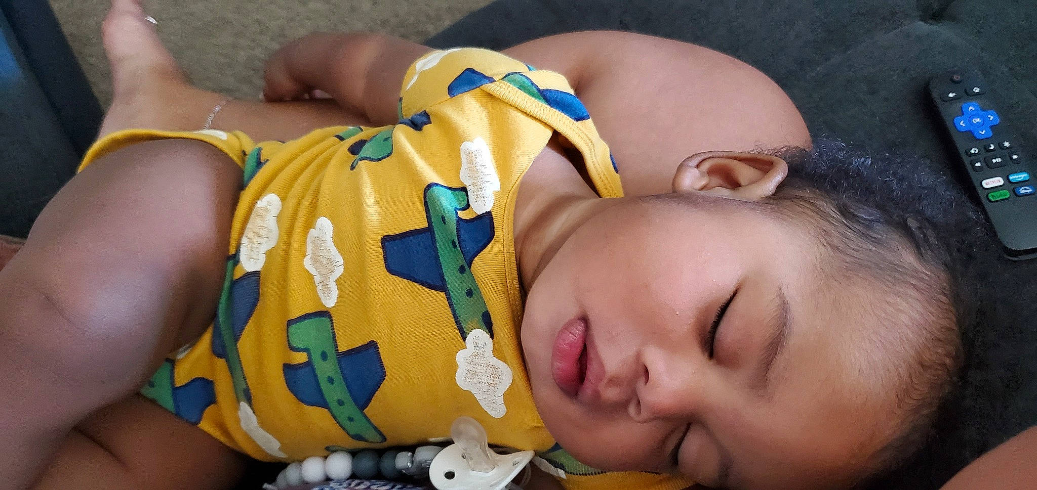 Marcel joined the competition — help win amazing prizes! arm, cheek, comfort, eye, finger, happy, human, human_body, mammal, mouth, muscle, neck, orange, organ, person, product, skin, textile, thigh, toddler