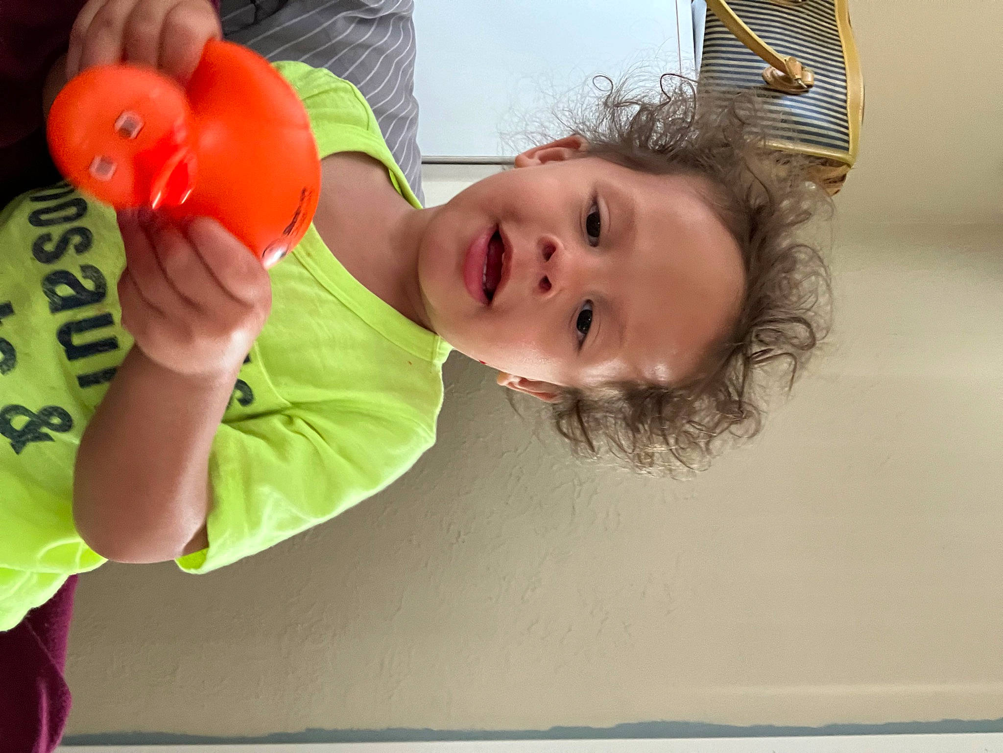 Mack joined the competition — help win amazing prizes! abdomen, baby, balloon, chest, child, elbow, fun, gesture, happy, leisure, nail, nose, party_supply, person, play, room, smile, t_shirt, toddler, tree