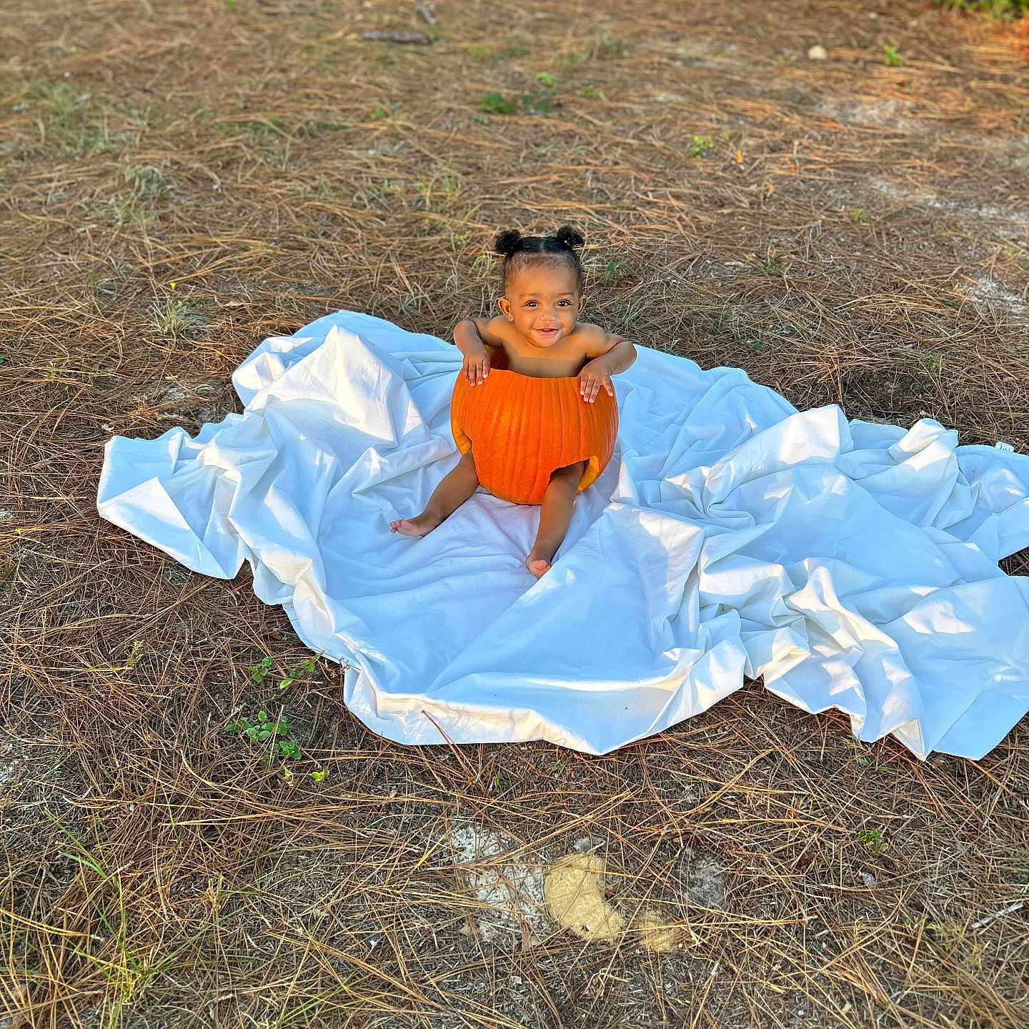 Emersyn is registered to the contest to win money with this photo: architecture, building, child, clothing, costume, dress, face, female, girl, grass, head, outdoors, person, photography, plant, portrait, shelter, soil, tree, vegetation