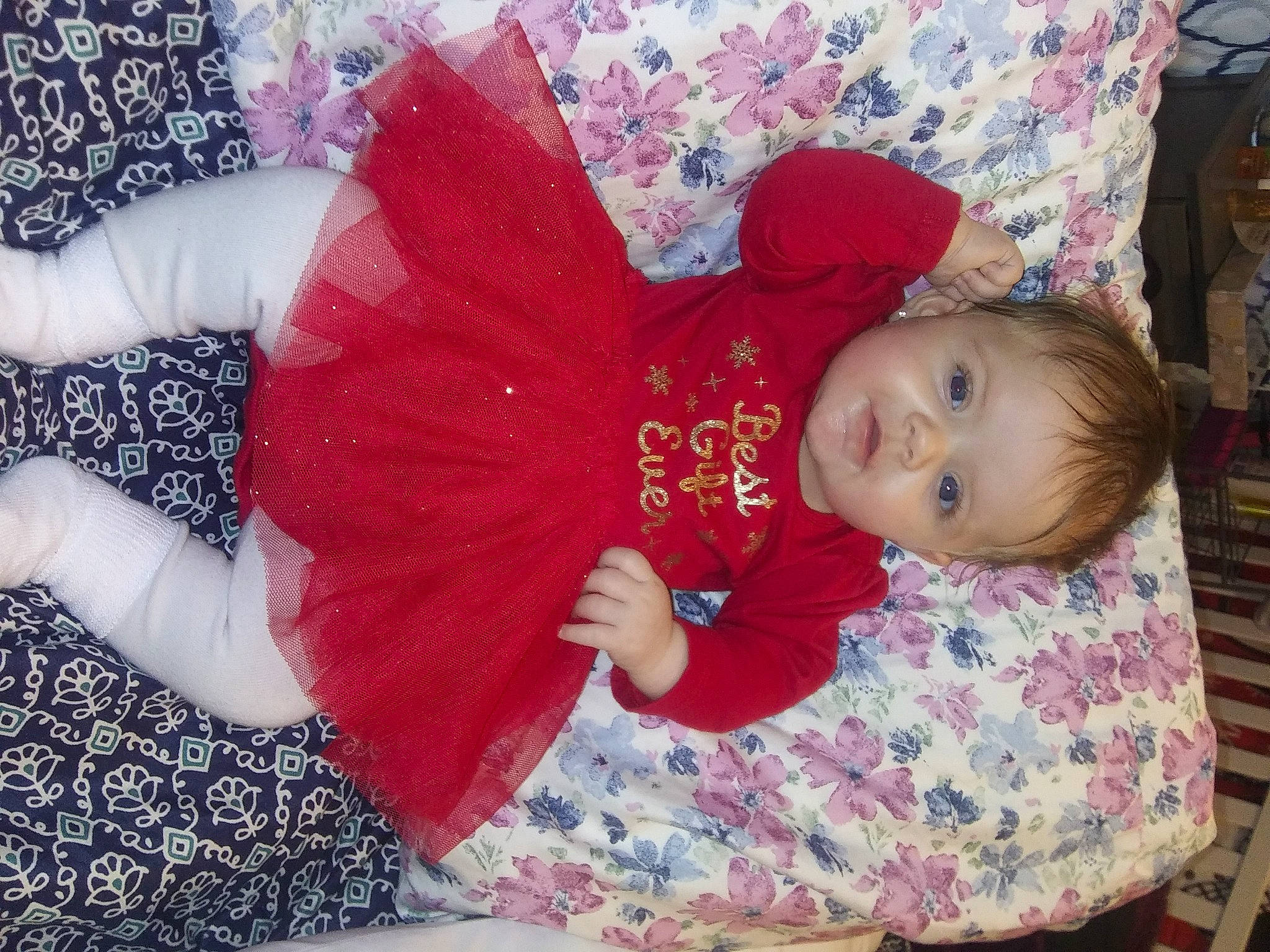 Izabell joined the competition — help win amazing prizes! baby, baby_toddler_clothing, child, costume_accessory, embellishment, hair_accessory, living_room, nail, person, pink, toddler