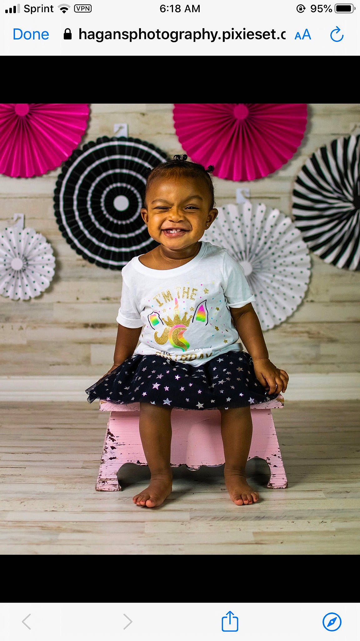 Jazlynn is registered to the contest to win money with this photo: baby, baby_toddler_clothing, child, design, fashion_accessory, joy, magenta, pattern, person, pink, polka_dot, toddler, umbrella