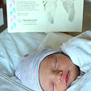 Kehlani joined the competition — help win amazing prizes! newborn, baby, sleeping, blanket, hat, hospital, bassinet, footprints, card, infant, cute, peaceful, closeup, wrapped, bed, soft, portrait, child, newborn_hat, nursery
