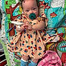 Alice Ophelia joined the competition — help win amazing prizes! baby, child, pacifier, dress, socks, quilt, colorful, medical_tubes, hospital, blanket, infant, bed, cute, lying_down, indoors, person, face, skin, hand, foot