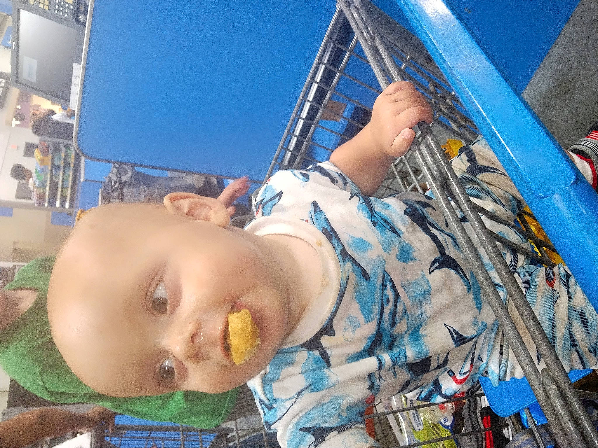 Caspian is registered to the contest to win money with this photo: amusement_ride, baby, baby_products, blue, child, city, electric_blue, fun, human_leg, leisure, outdoor_play_equipment, person, recreation, toddler, travel, vacation
