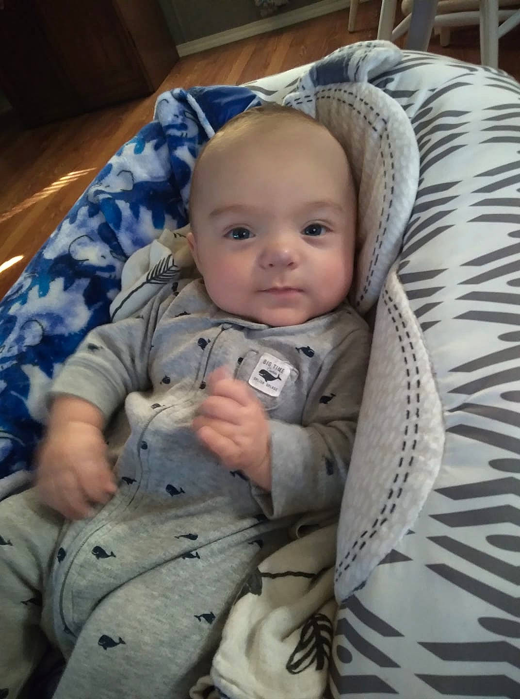 Vincenzo joined the competition — help win amazing prizes! baby, baby_products, blanket, cheek, child, eye, face, head, iris, person, product, skin, sleep, toddler