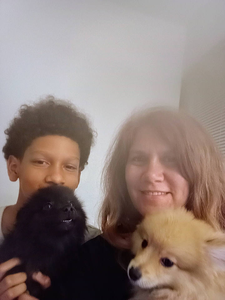 Luna joined the competition — help win amazing prizes! carnivore, companion_dog, dog, dog_breed, ear, face, fawn, fun, fur, german_spitz, german_spitz_mittel, happy, iris, nose, pomeranian, skin, smile, snout, spitz, toy_dog