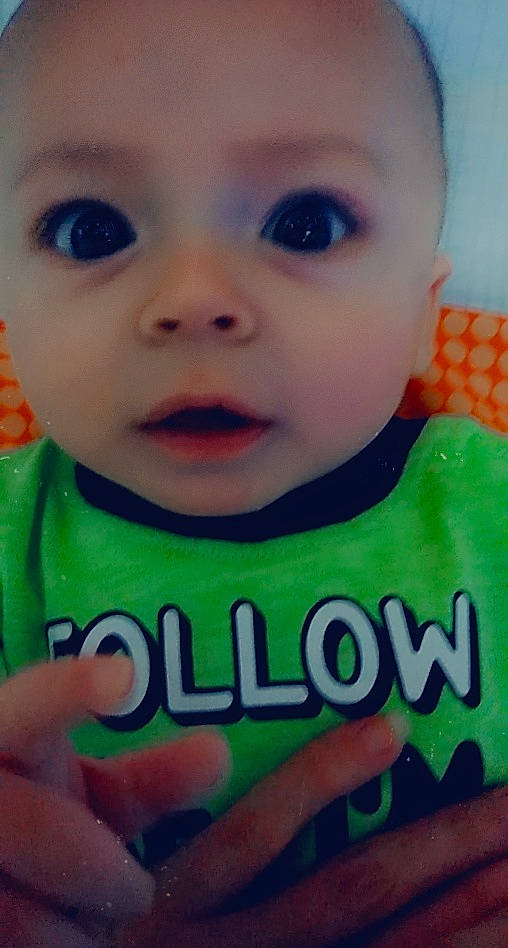 Dj joined the competition — help win amazing prizes! baby_toddler_clothing, cheek, chin, ear, eye, eyebrow, eyelash, facial_expression, forehead, hair, hairstyle, head, human_body, jaw, lip, mouth, neck, nose, person, skin