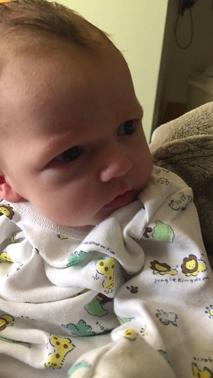 Magnolia is registered to the contest to win money with this photo: baby, cheek, child, ear, forehead, head, mouth, nose, person, skin, toddler